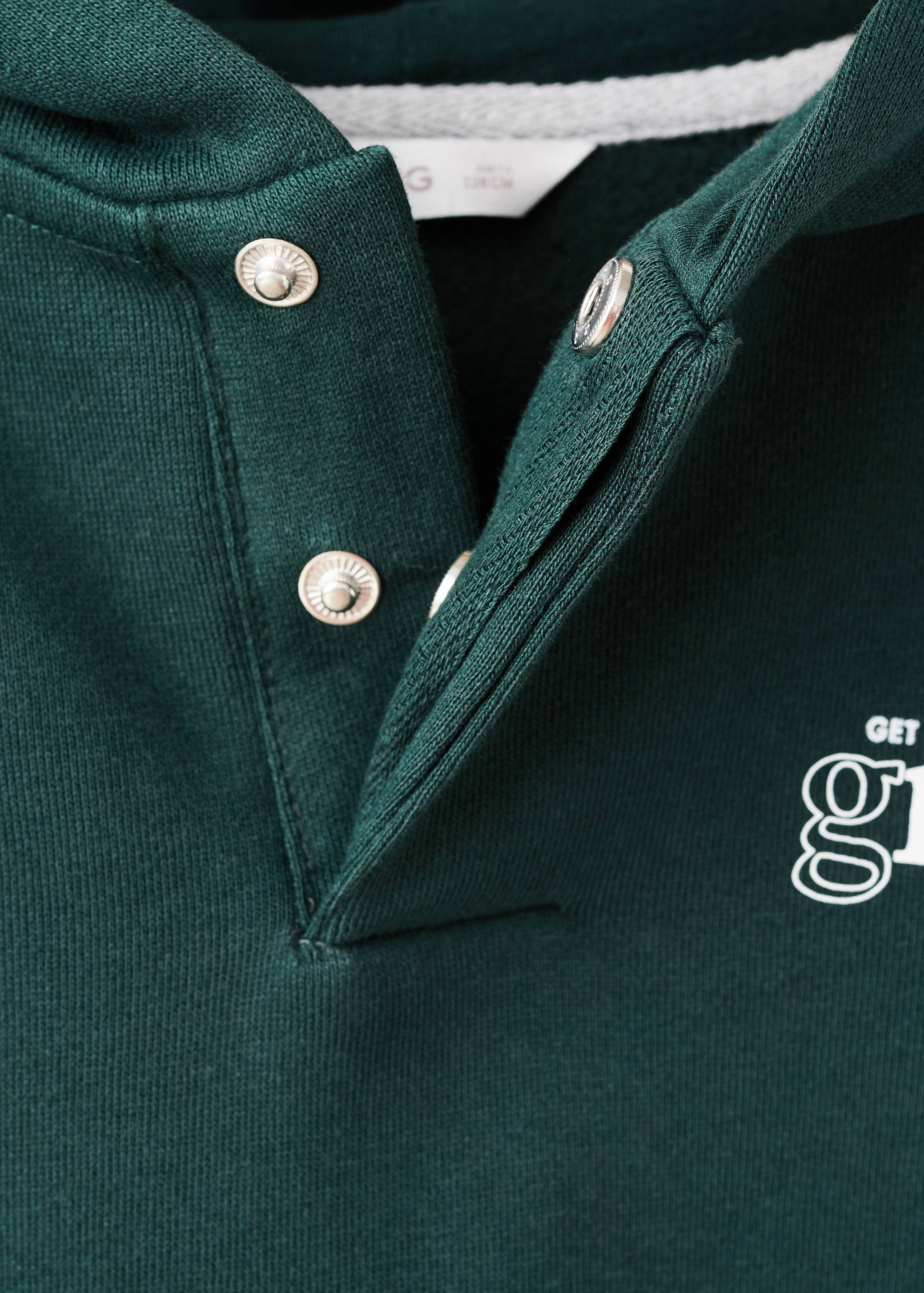 Sudadera estampada capucha - Detalle del artículo 8