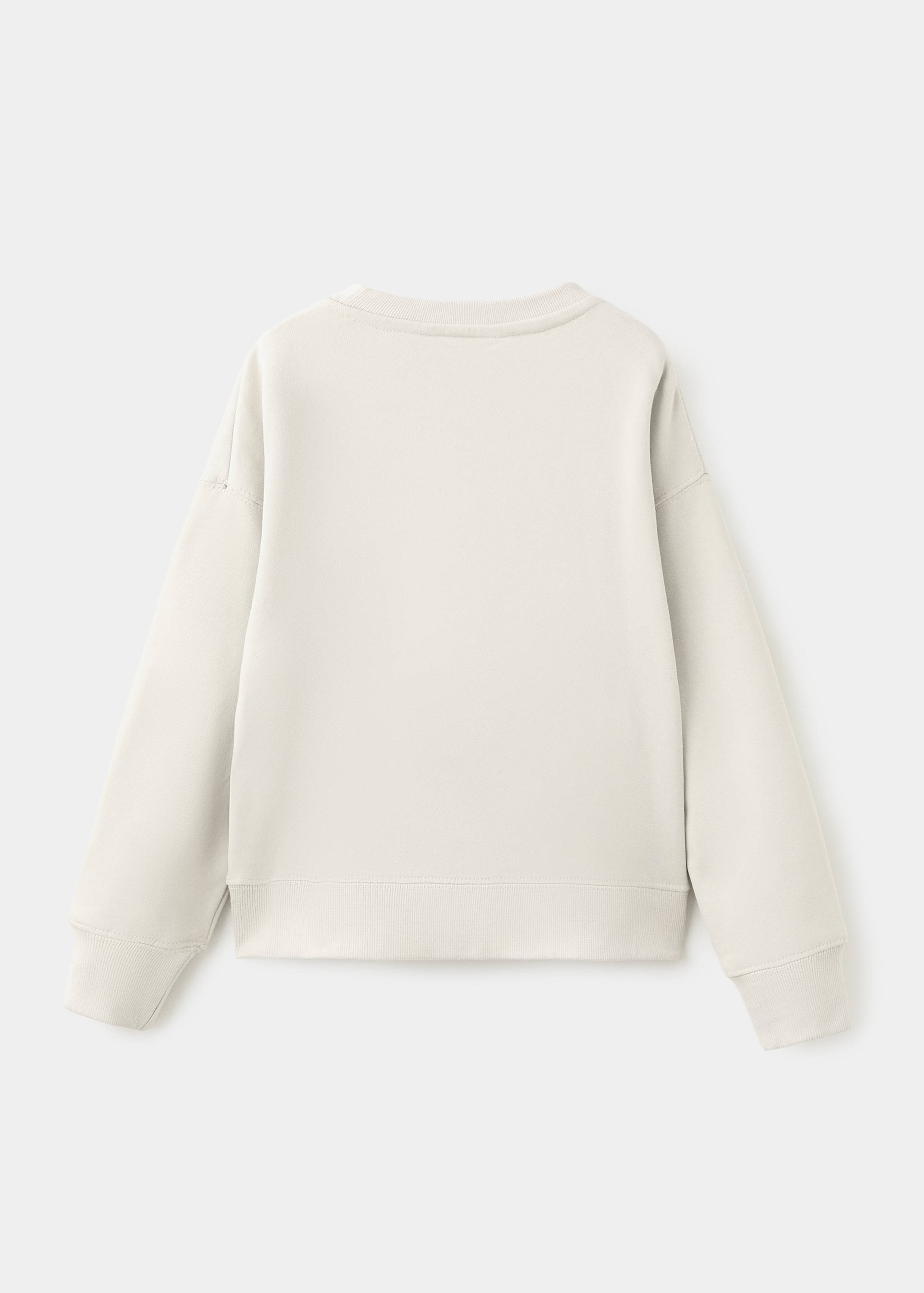 Sudadera algodón estampada - Reverso del artículo