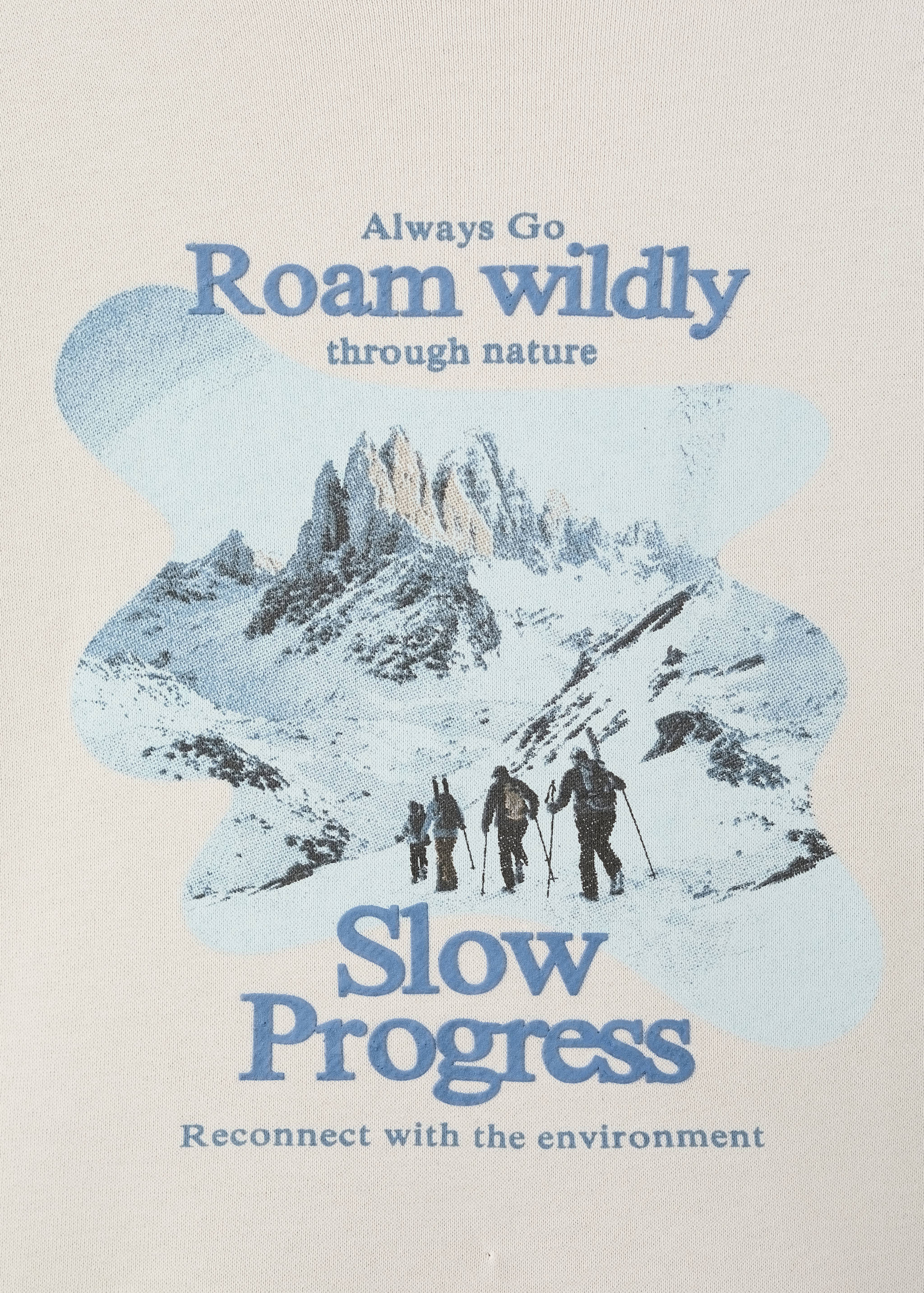 Sudadera algodón estampada - Detalle del artículo 8