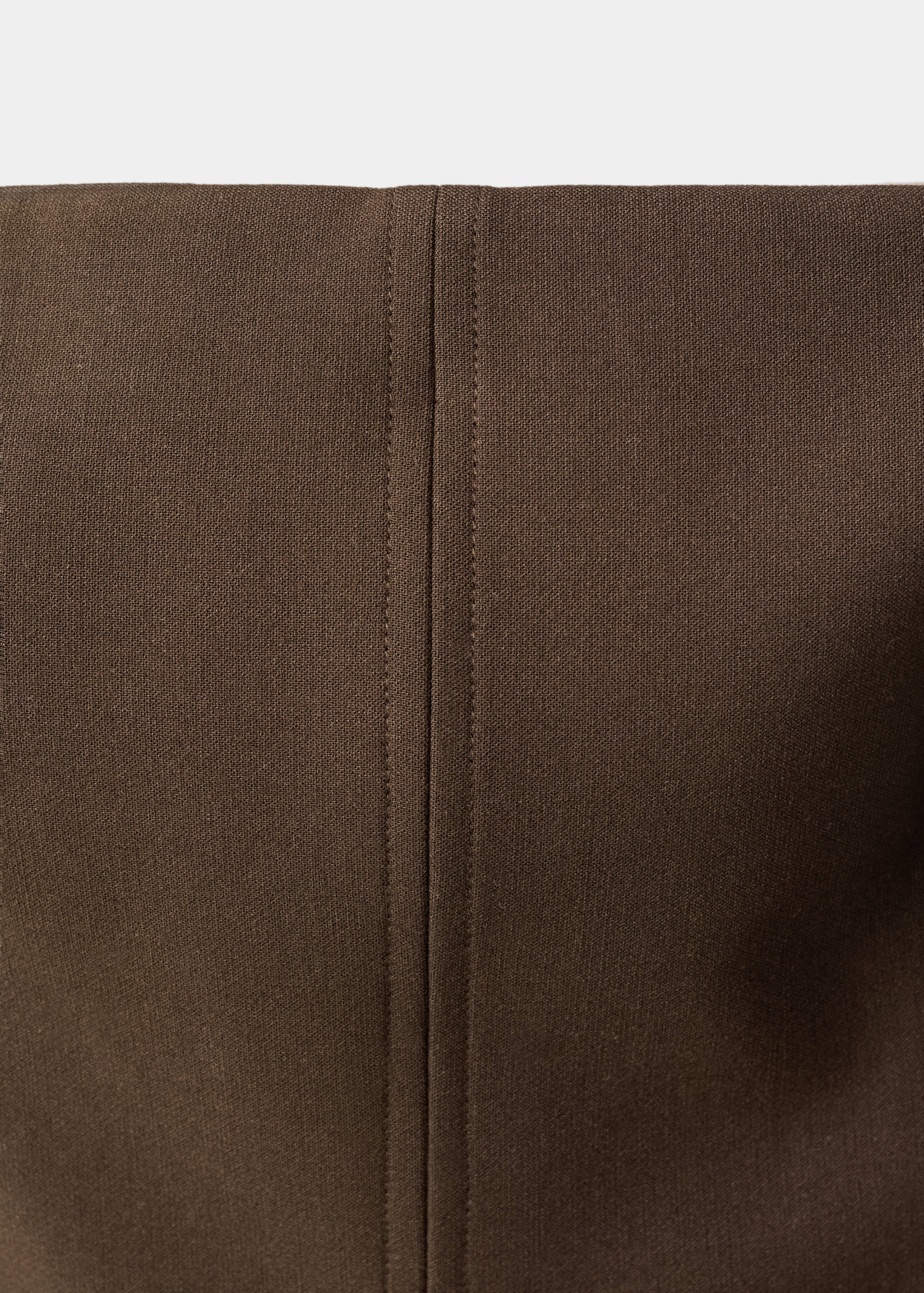 Strapless flared dress - Details of the article 0