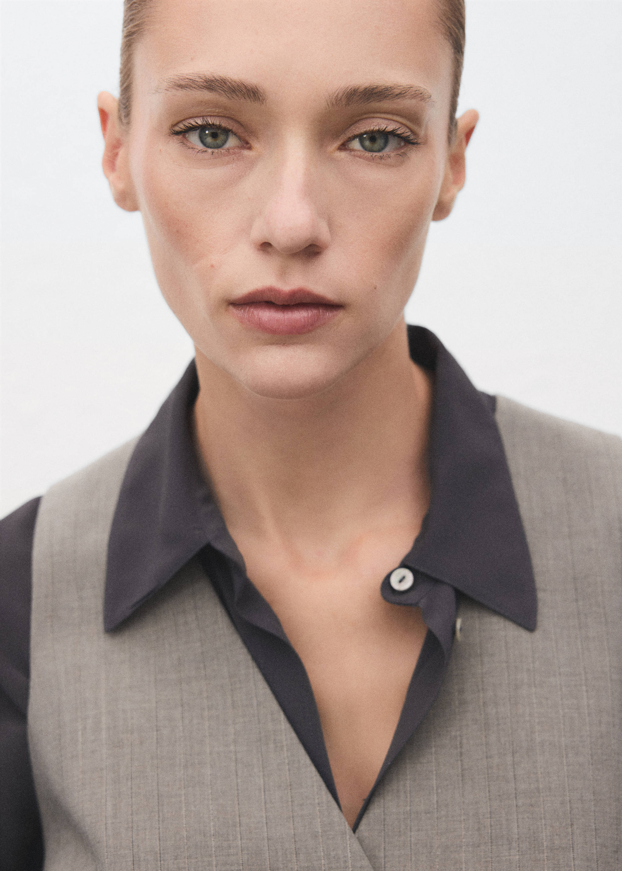 Gilet de costume laine mélangée - Détail de l'article 1