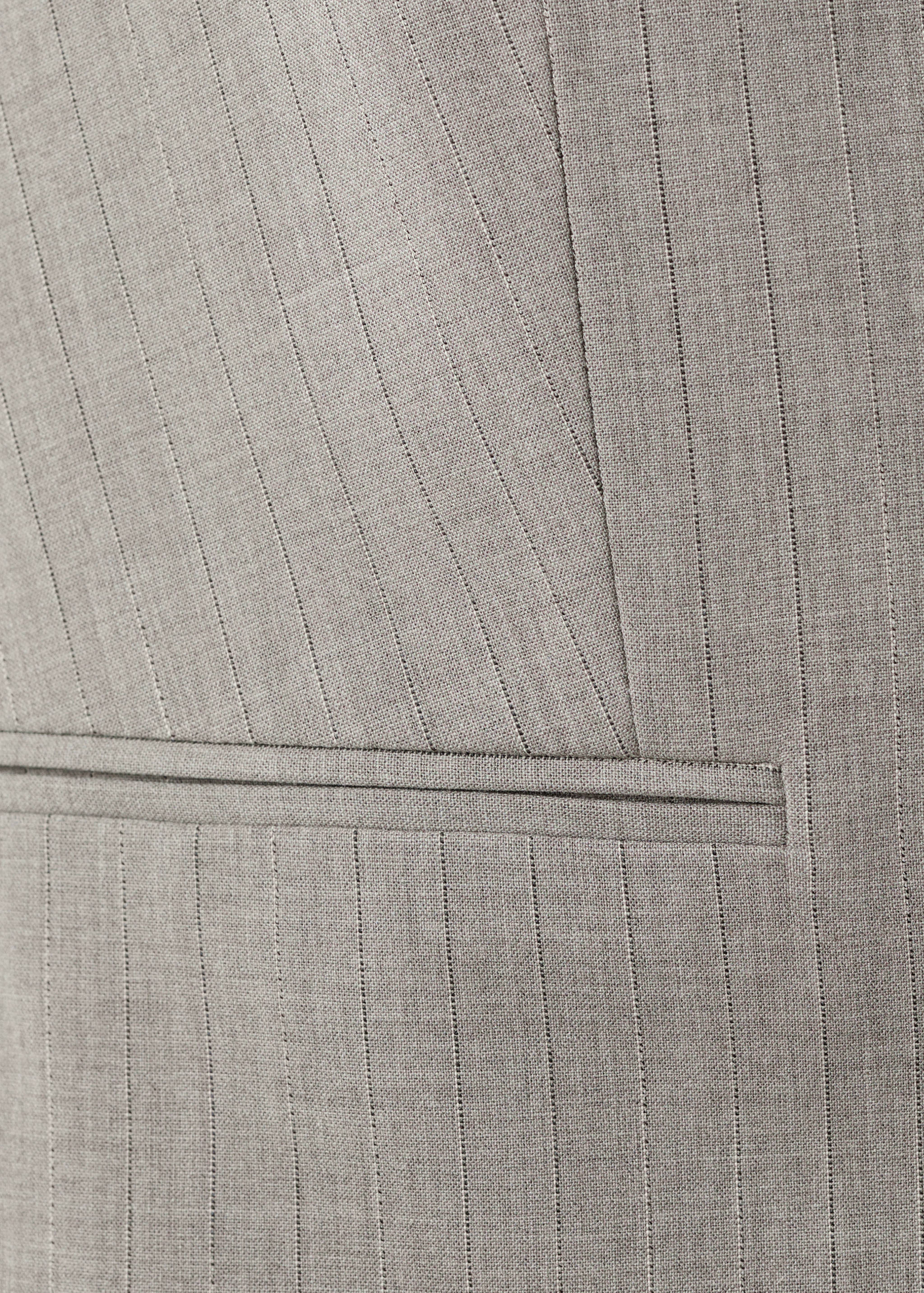 Gilet de costume laine mélangée - Détail de l'article 0