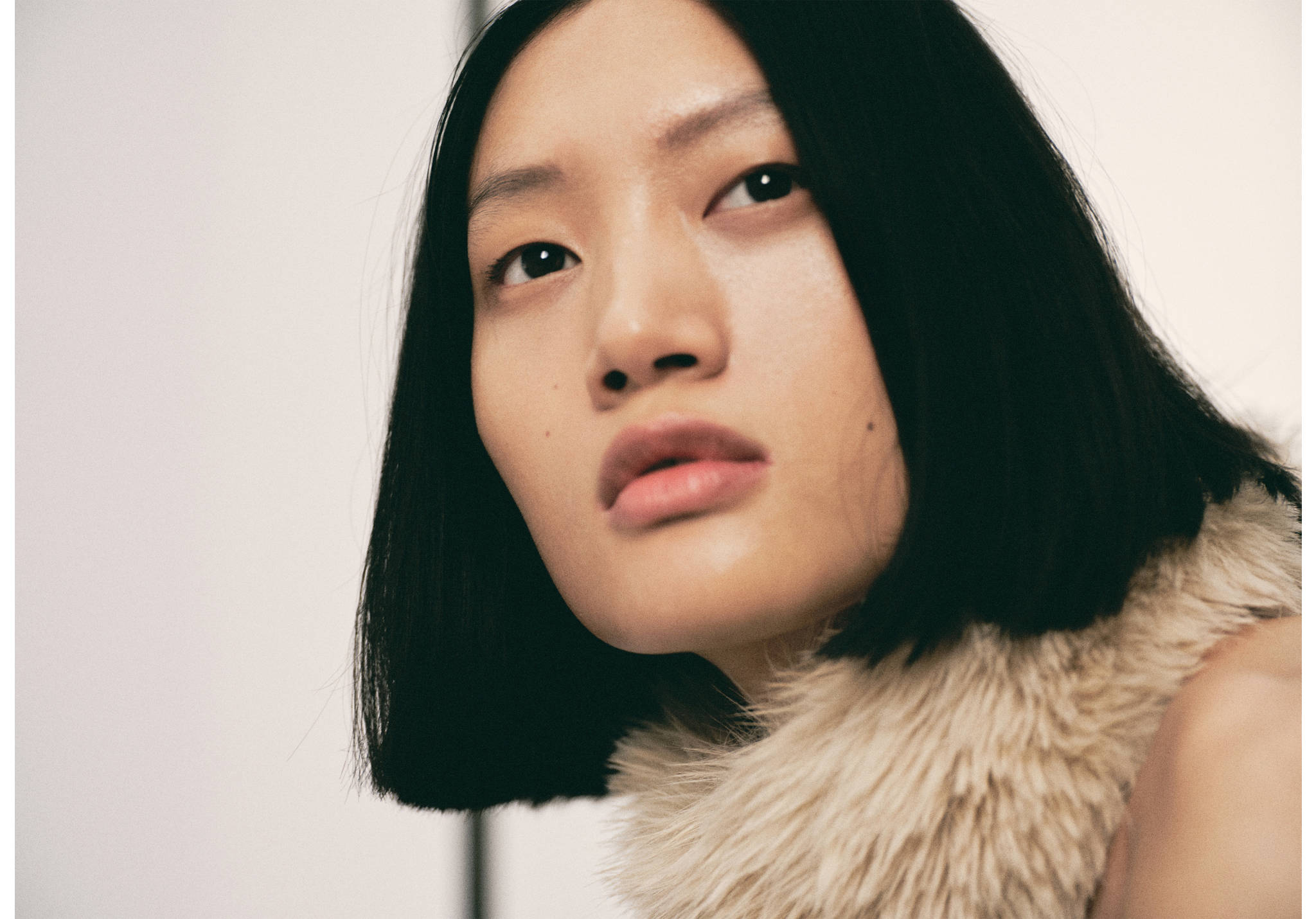 Écharpe effet fourrure - Plan panoramique