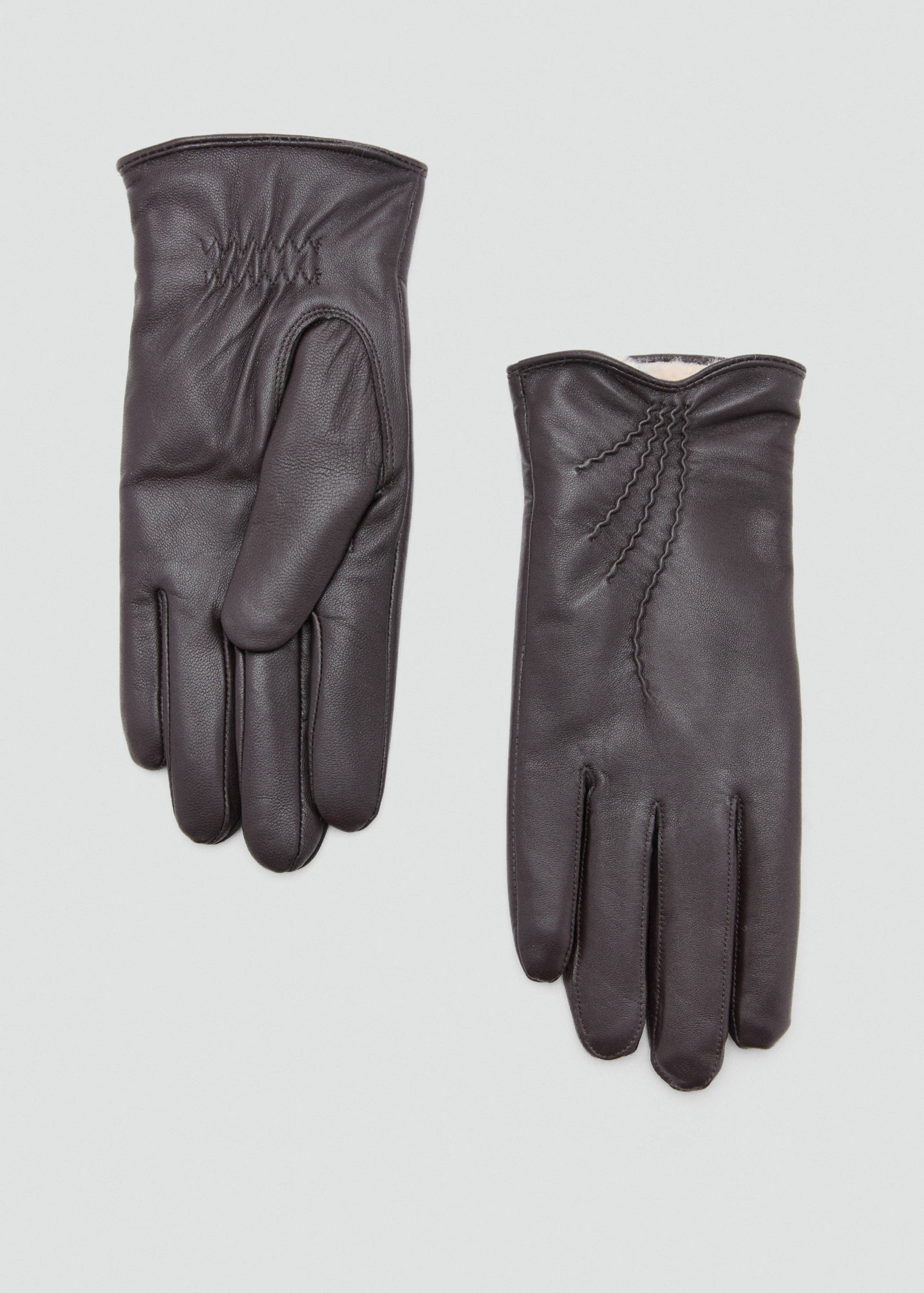 Gants en simili-cuir - Article sans modèle