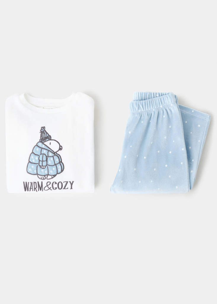 Printed long pyjamas — Off White