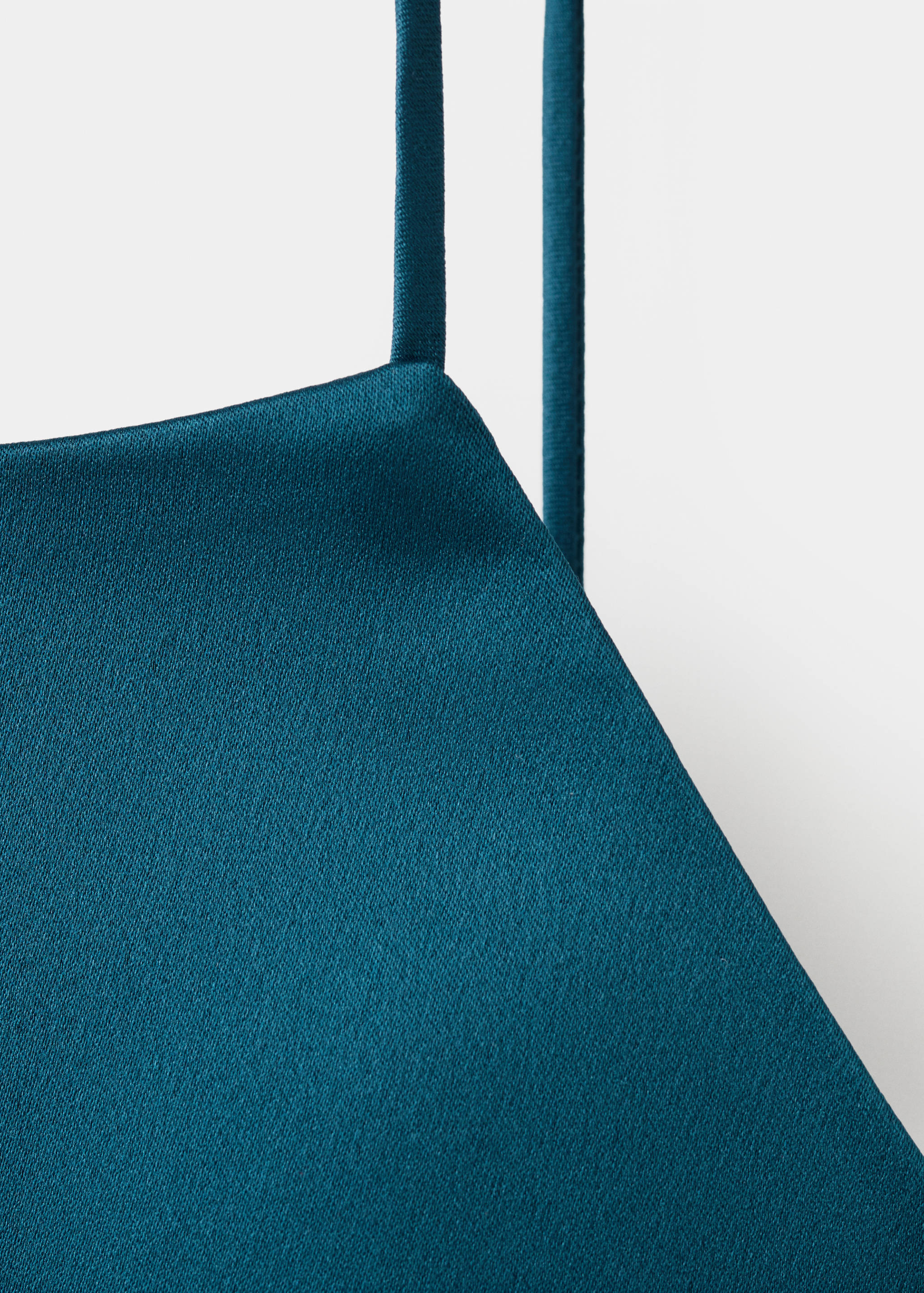 Satin halter-neck top - Details of the article 8