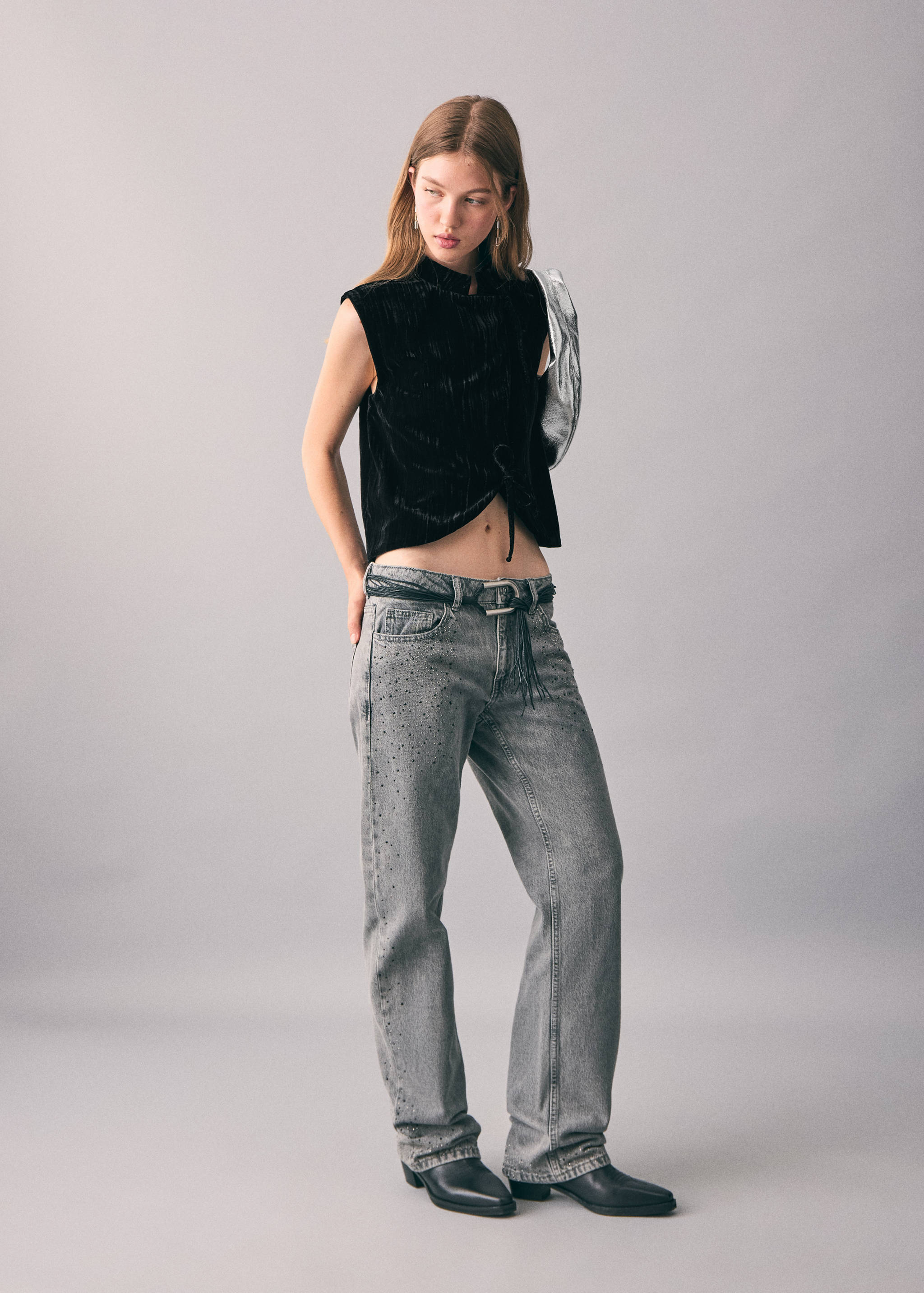 Velvet gilet - General plane