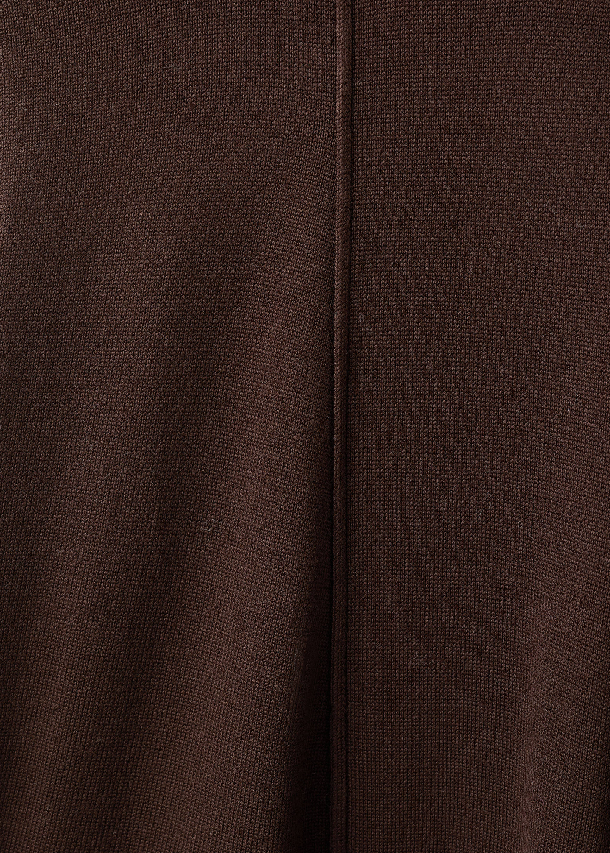 Knitted trousers with stitching detail - Details of the article 8