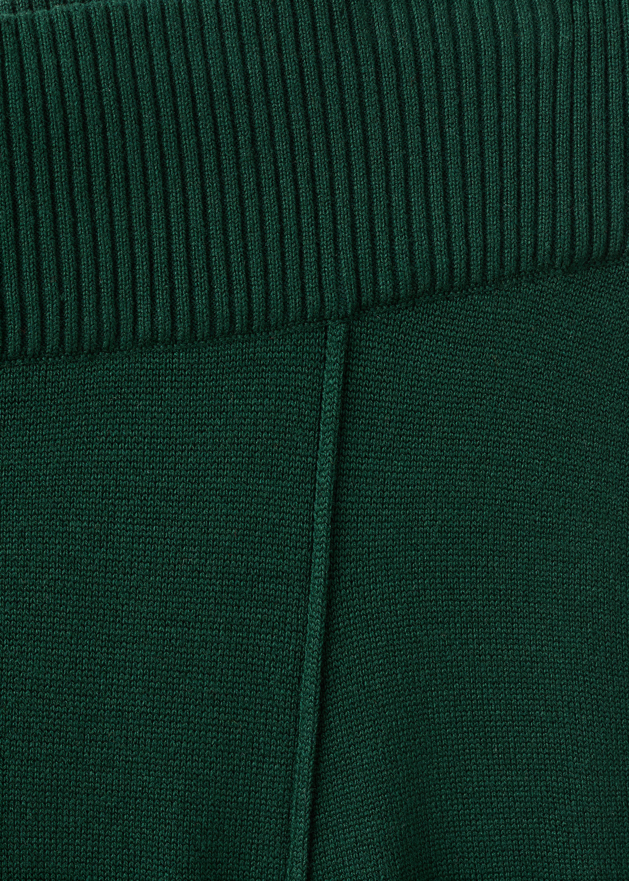 Knitted trousers with stitching detail - Details of the article 8