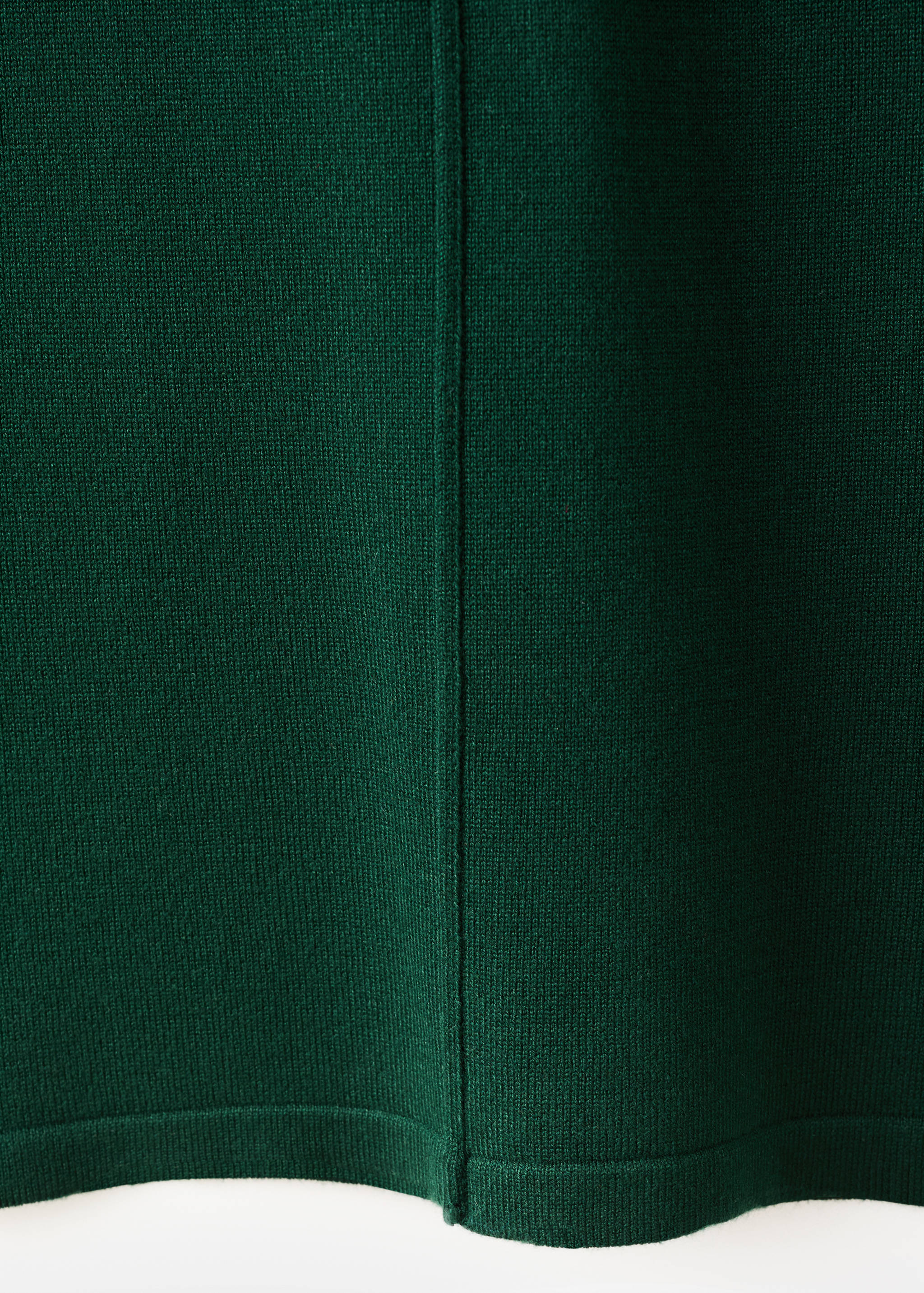 Knitted trousers with stitching detail - Details of the article 0