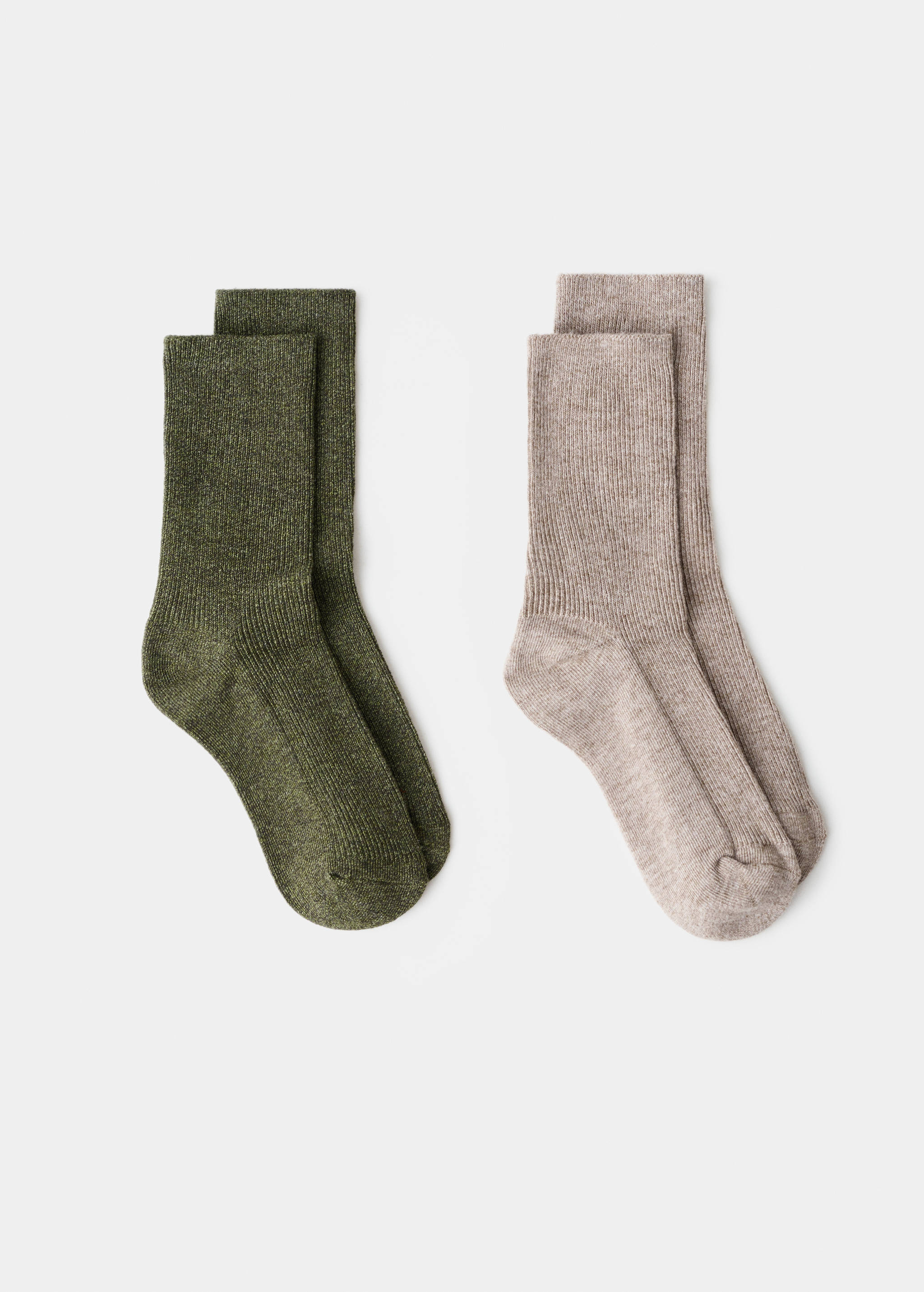 2 pack patterned socks - Article without model