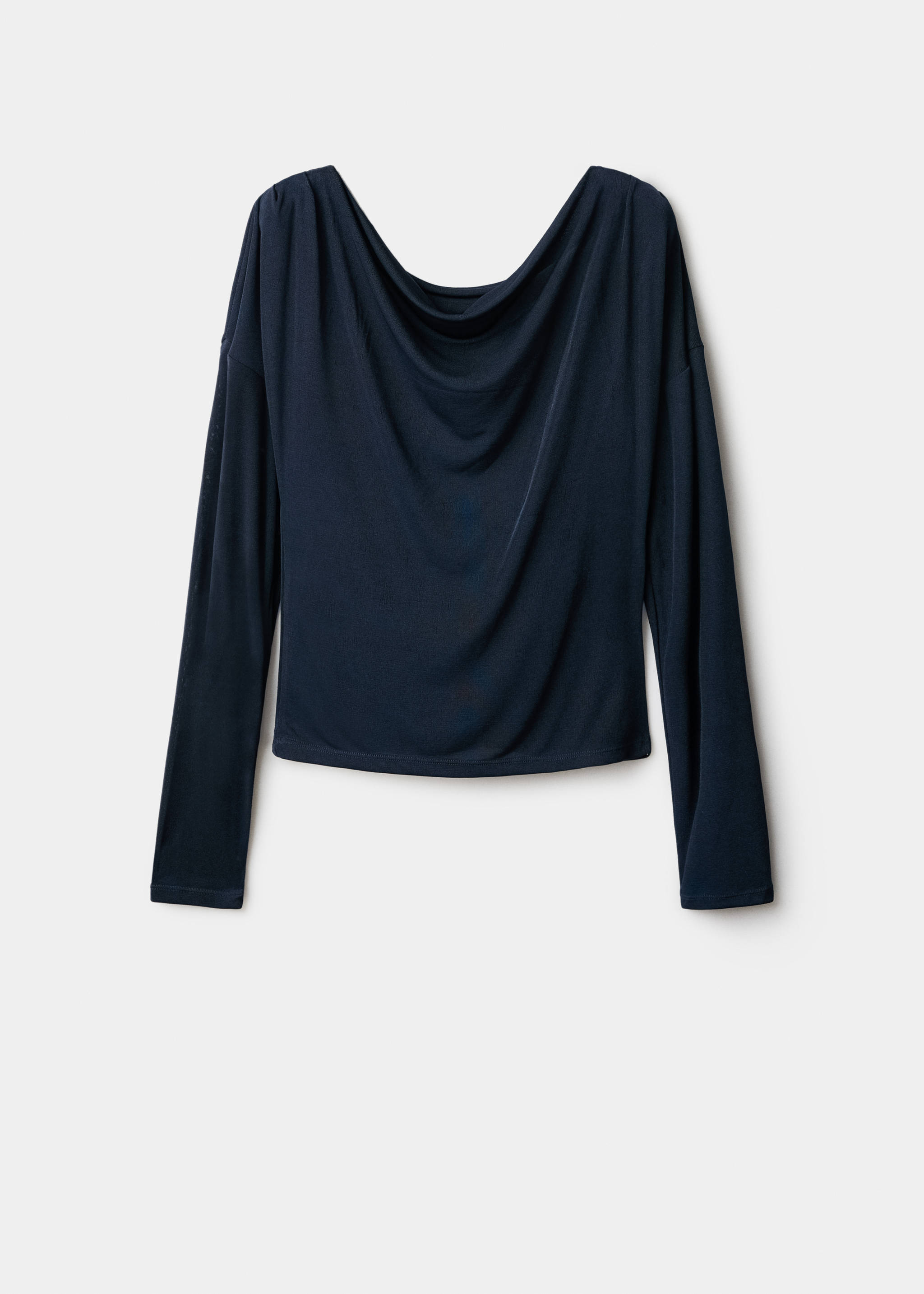 Draped neck top - Article without model