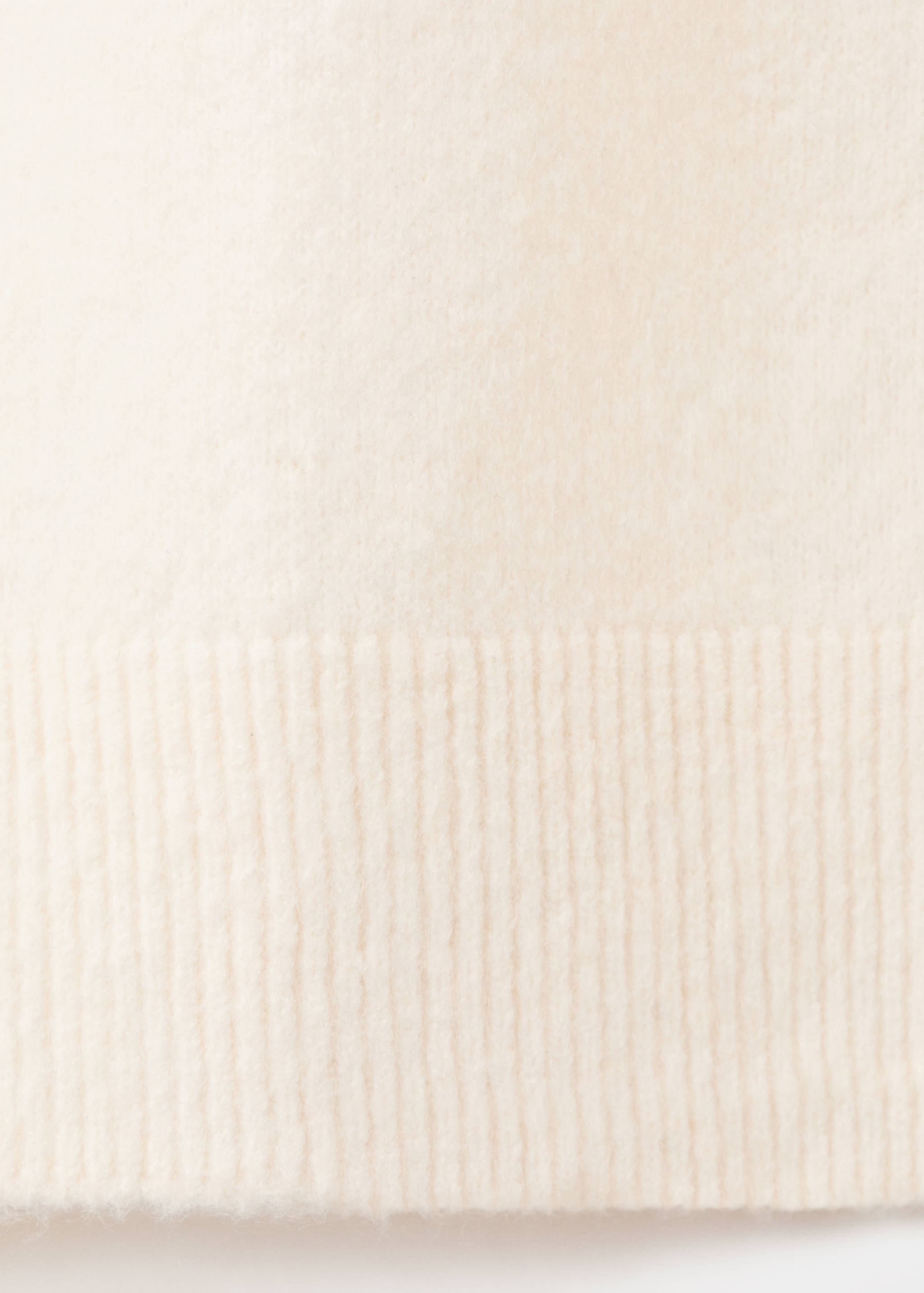 Knitted turtleneck dress - Details of the article 0