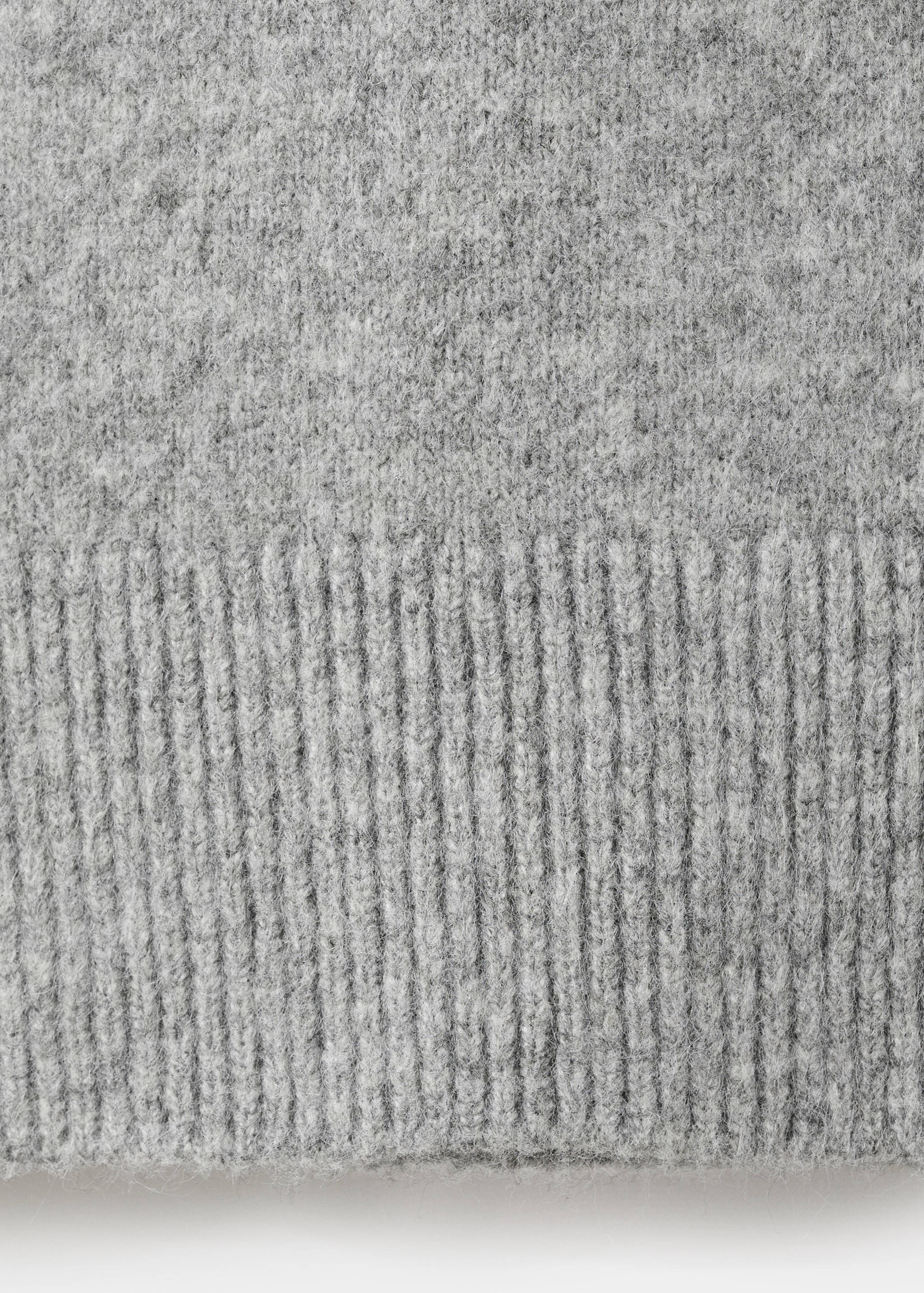 Knitted turtleneck dress - Details of the article 0