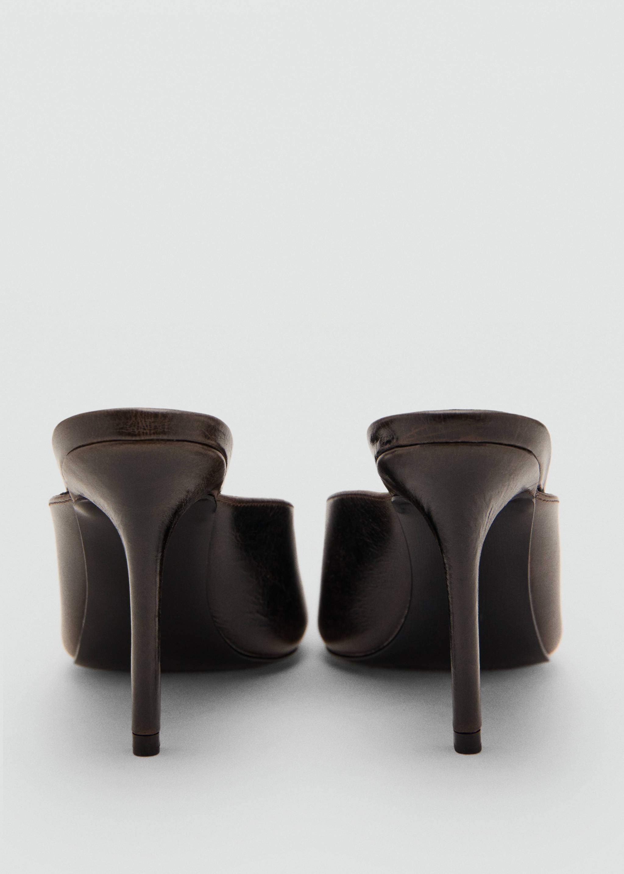 Open-toe leather shoes - Details of the article 3