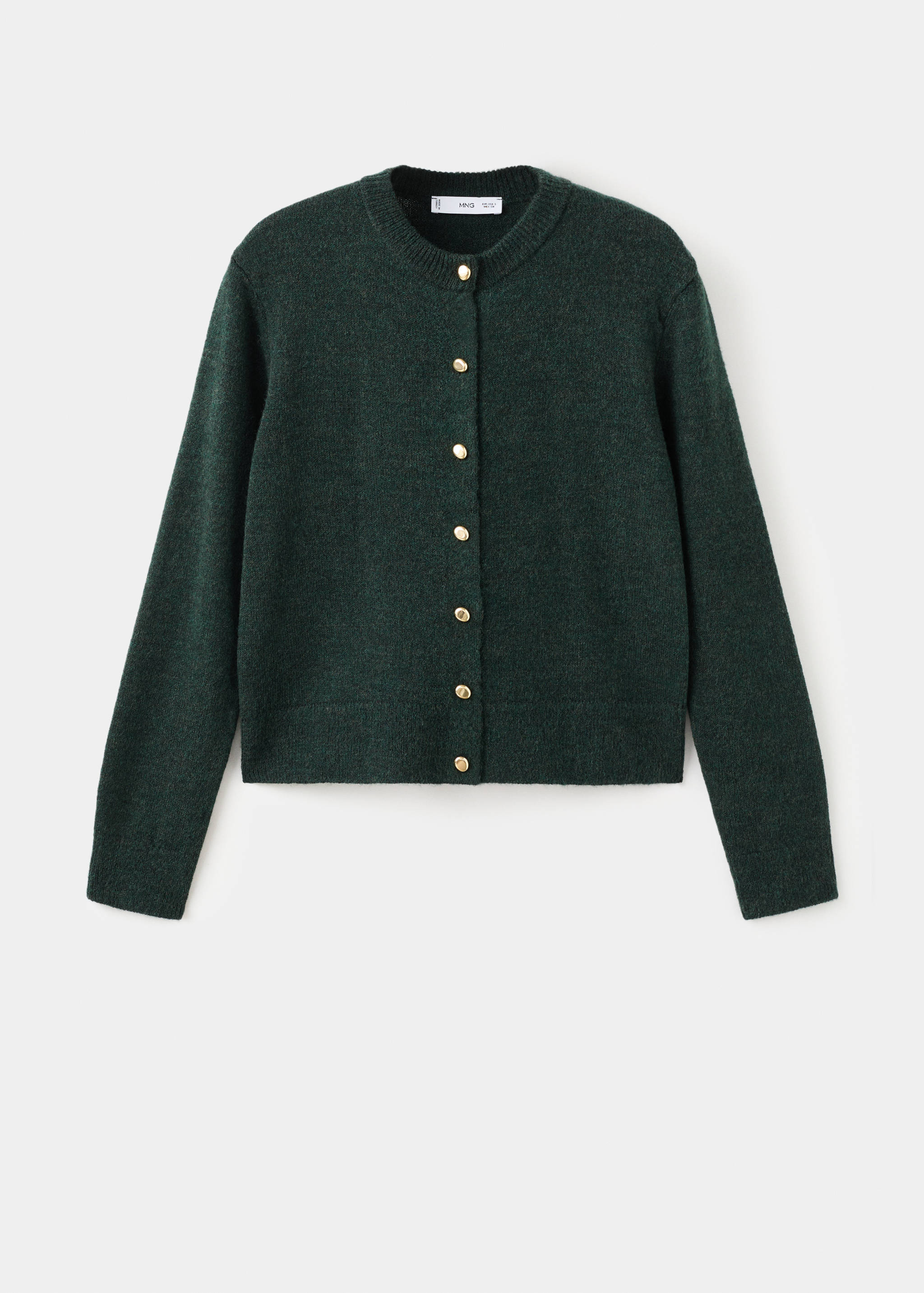 Knitted button cardigan - Article without model