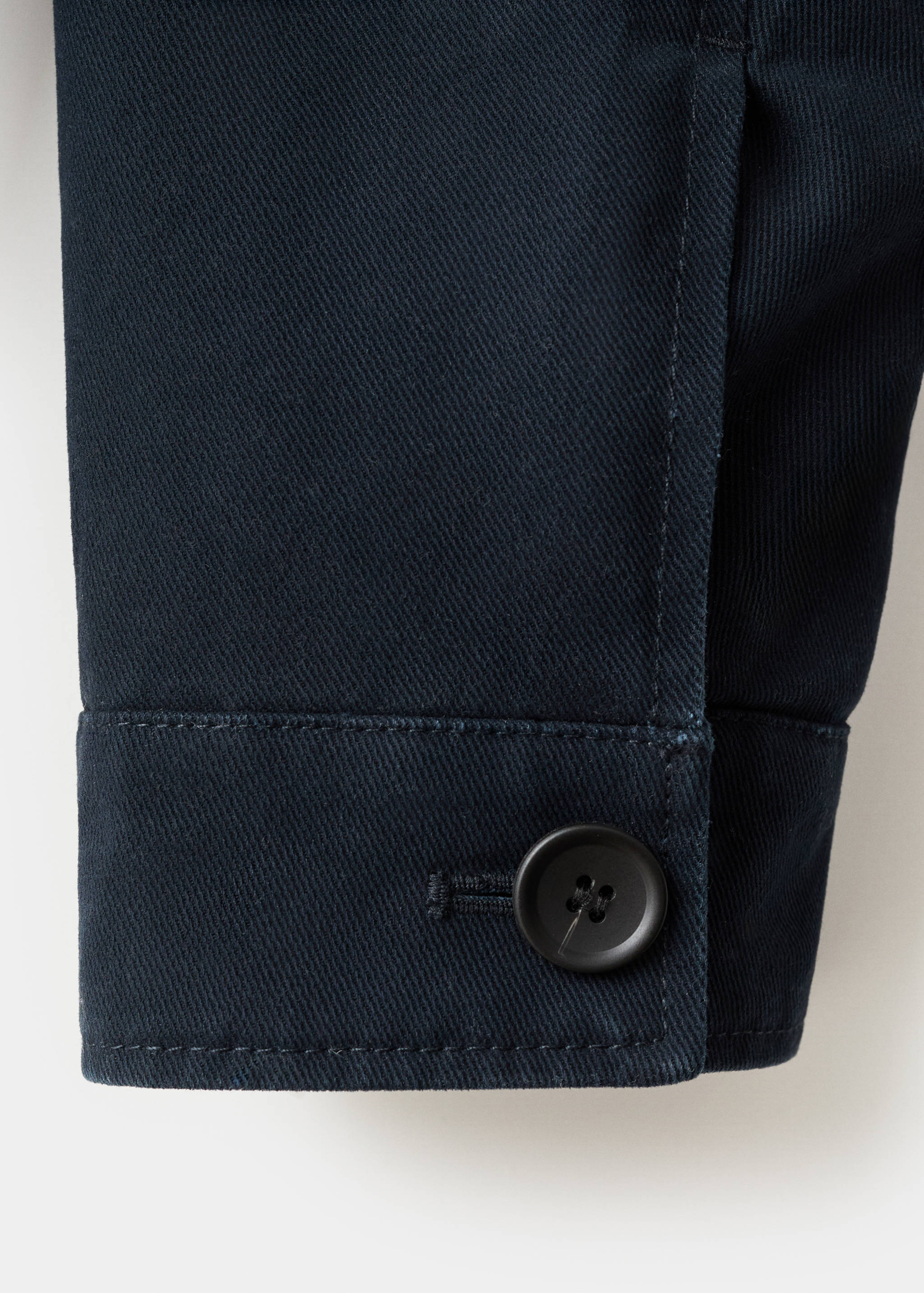 Quilted jacket with corduroy collar - Details of the article 0