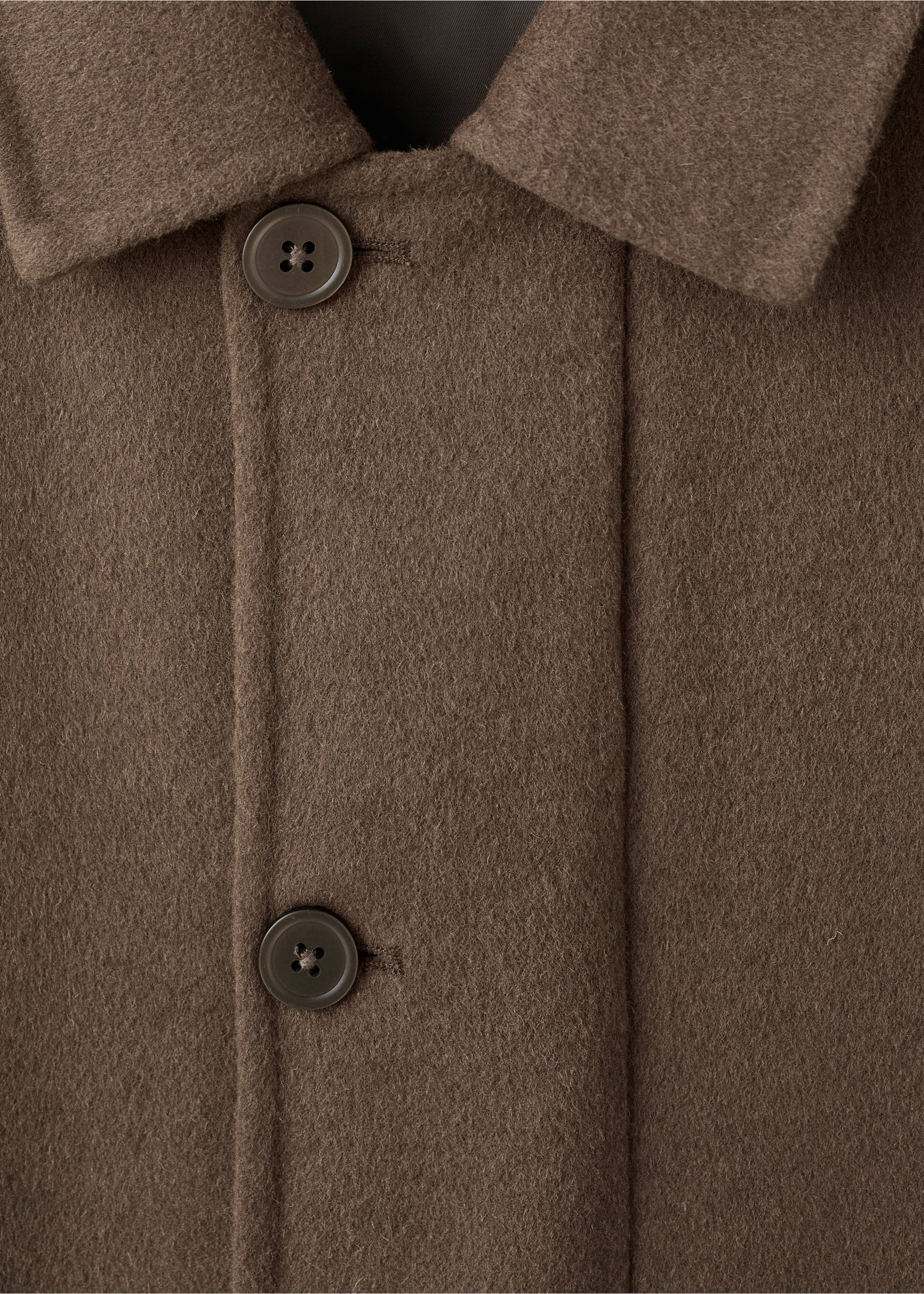 سترة صوفية مصنوعة يدويًا بجيوب - تفاصيل المنتج 8, كراميل. Ref: 17027887-00.