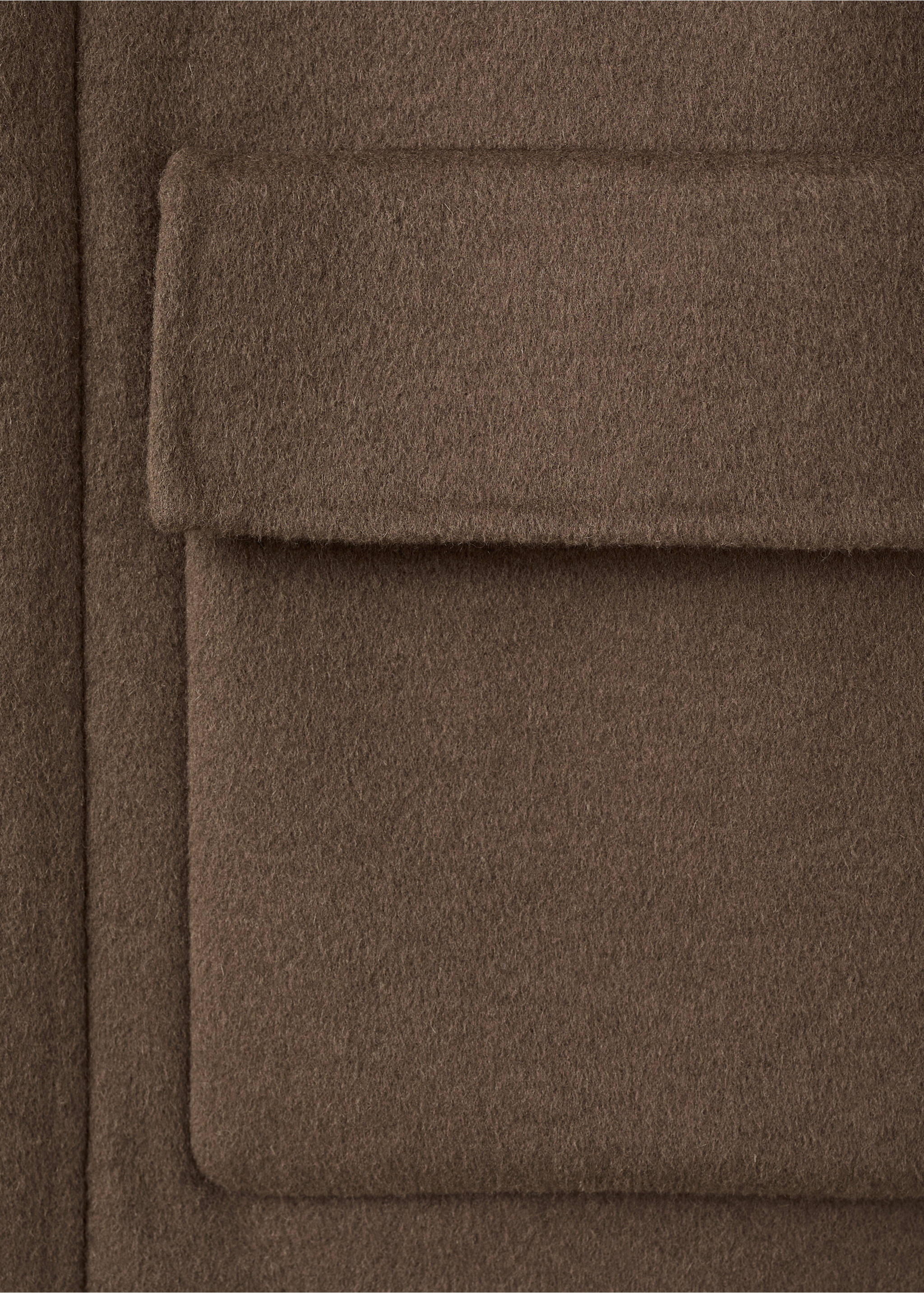 سترة صوفية مصنوعة يدويًا بجيوب - تفاصيل المنتج 0, كراميل. Ref: 17027887-00.