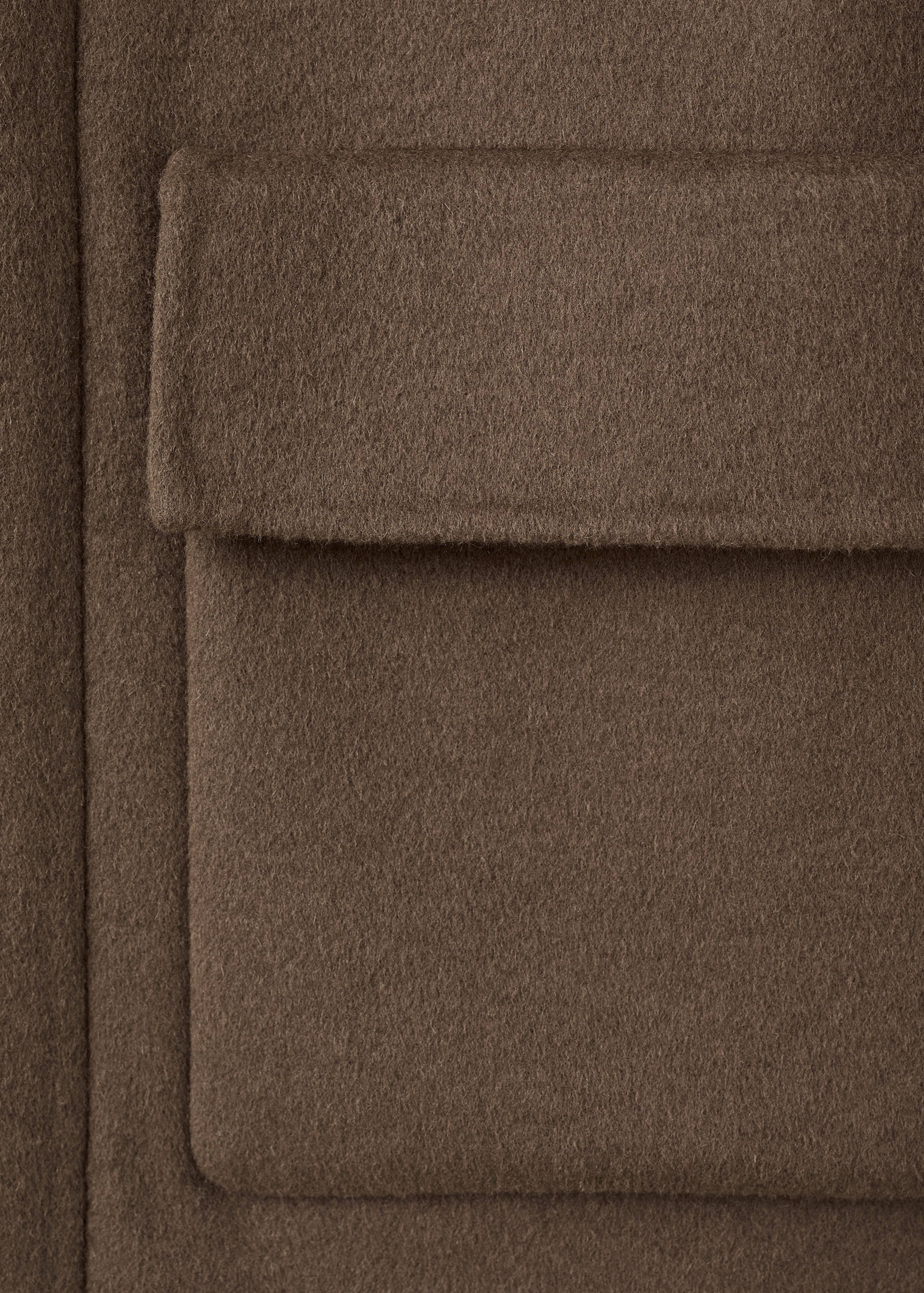 Jaket wol handmade dengan kantong - Rincian barang 0