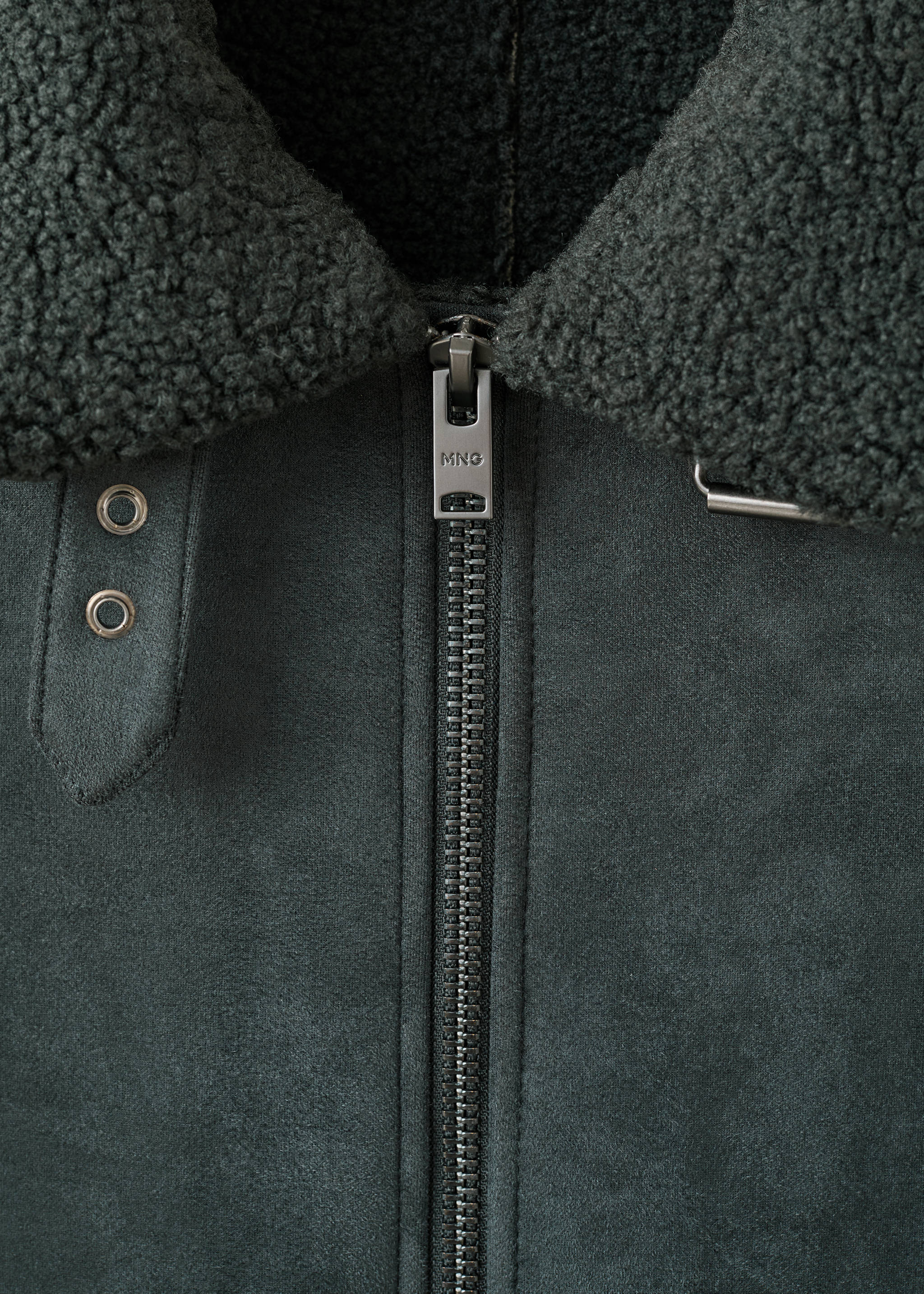 Double face jacket with fleece lining - Details of the article 8