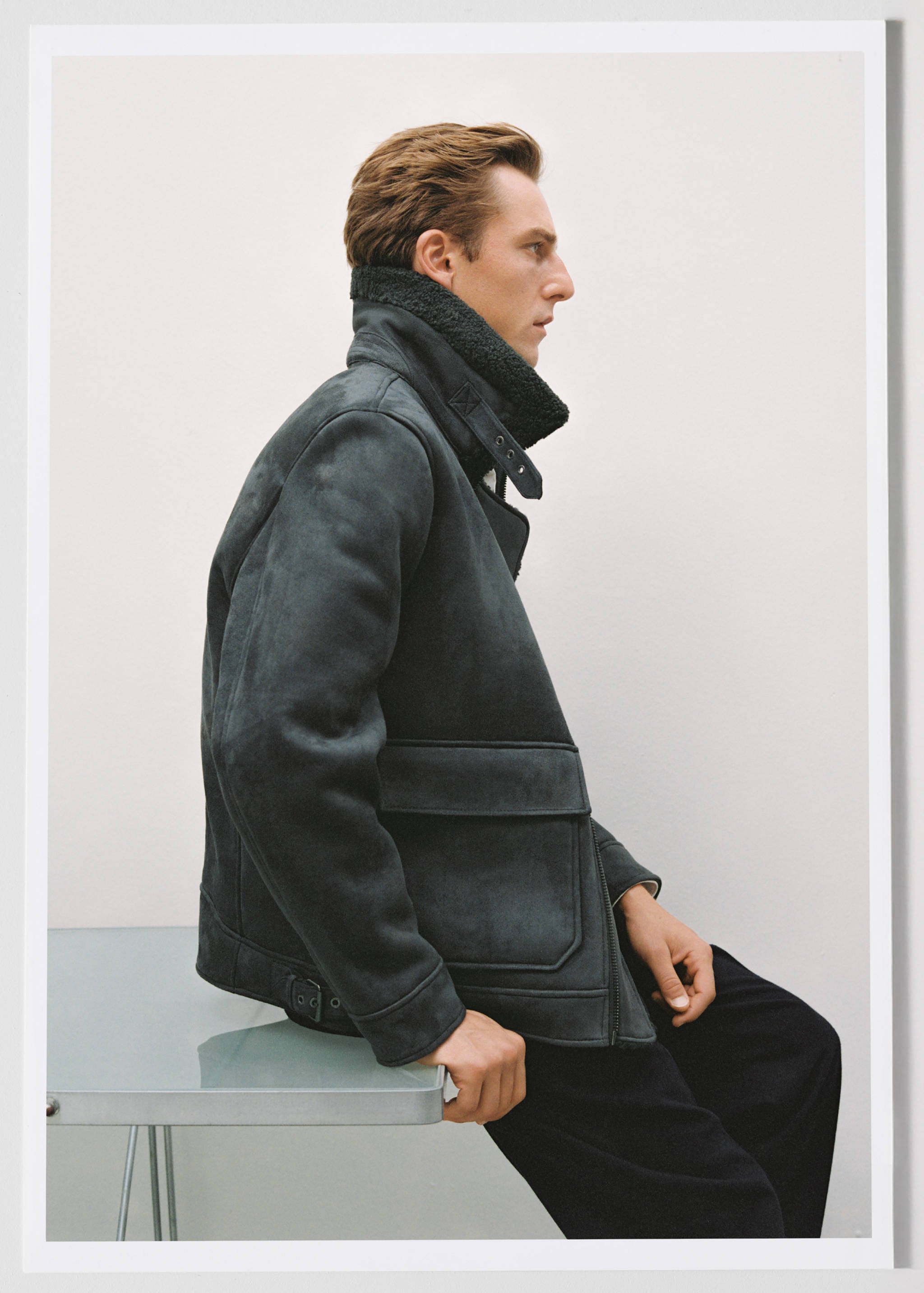 Double face jacket with fleece lining - Details of the article 3