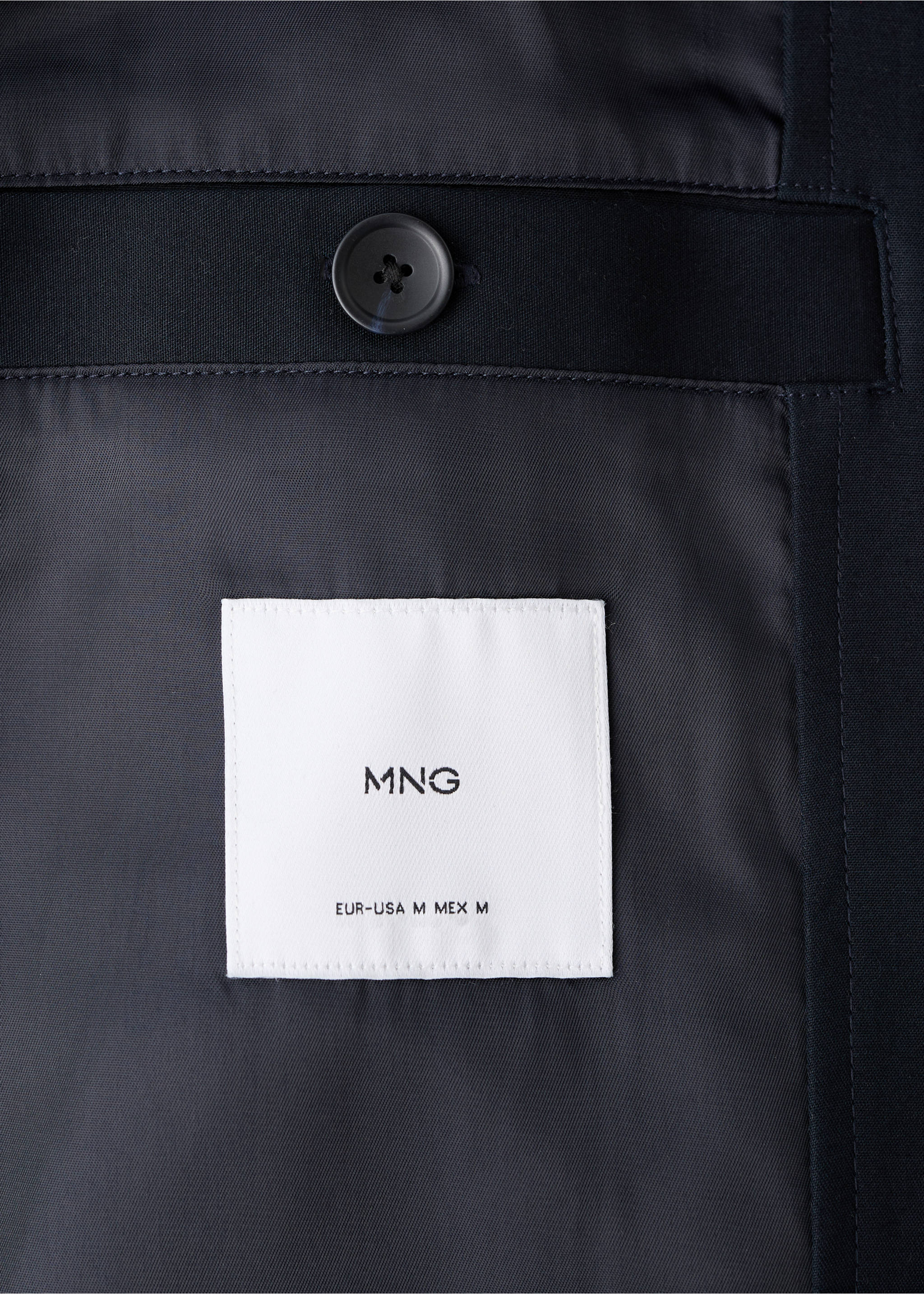 Manteau laine capuche - Détail de l'article 0, Bleu marine foncé. Ref: 17027891-00.