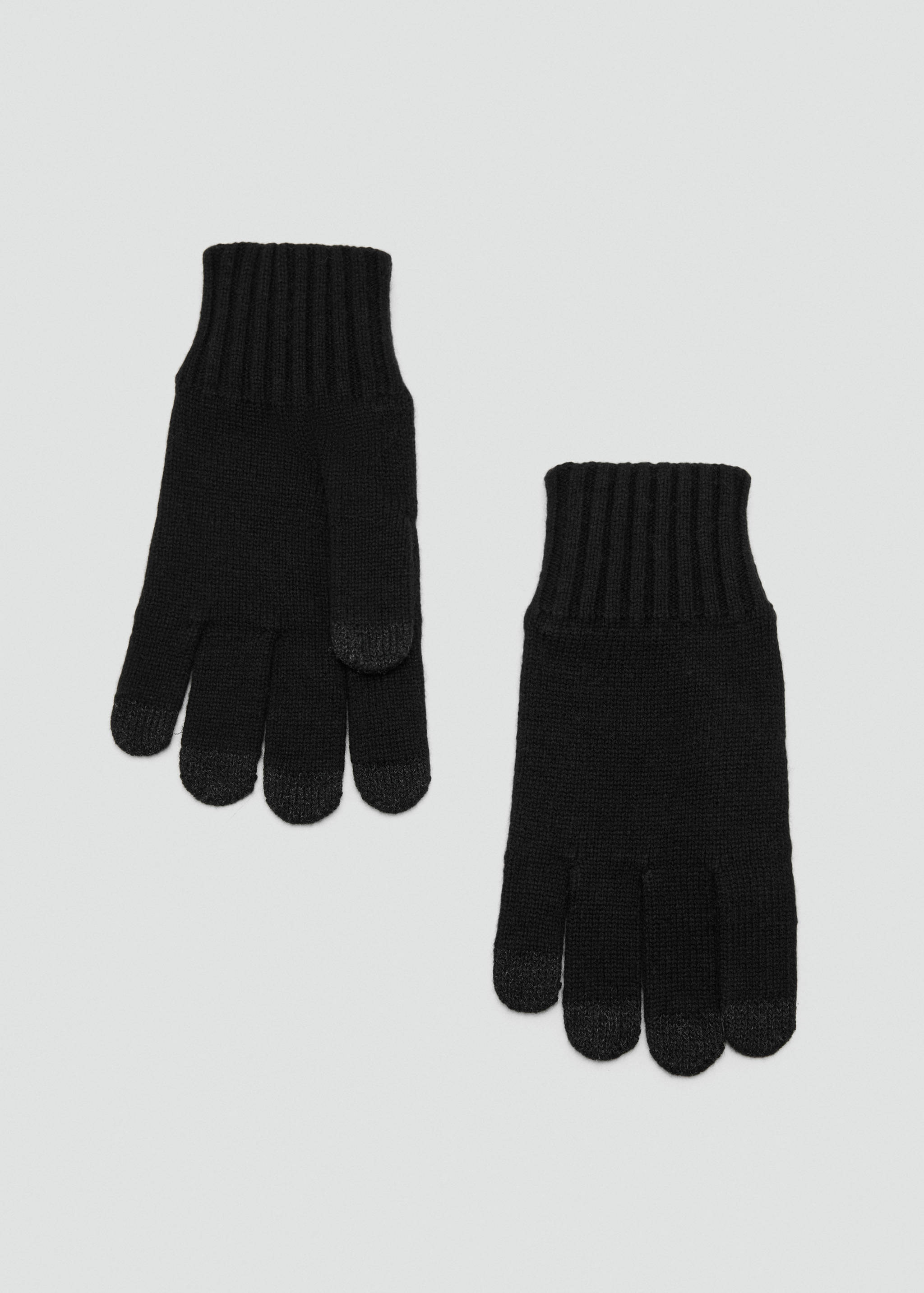 Knitted gloves - Article without model