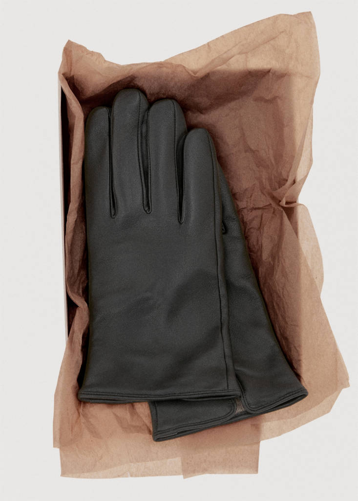 小物 WASHABLE LEATHER GLOVES-[BUSINESS] 17027896-99-058