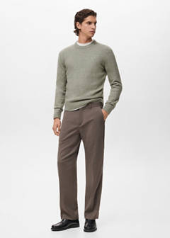 Wool and alpaca-blend sweater — Pastel Green 2
