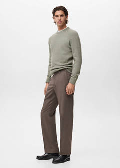 Wool and alpaca-blend sweater — Pastel Green 5