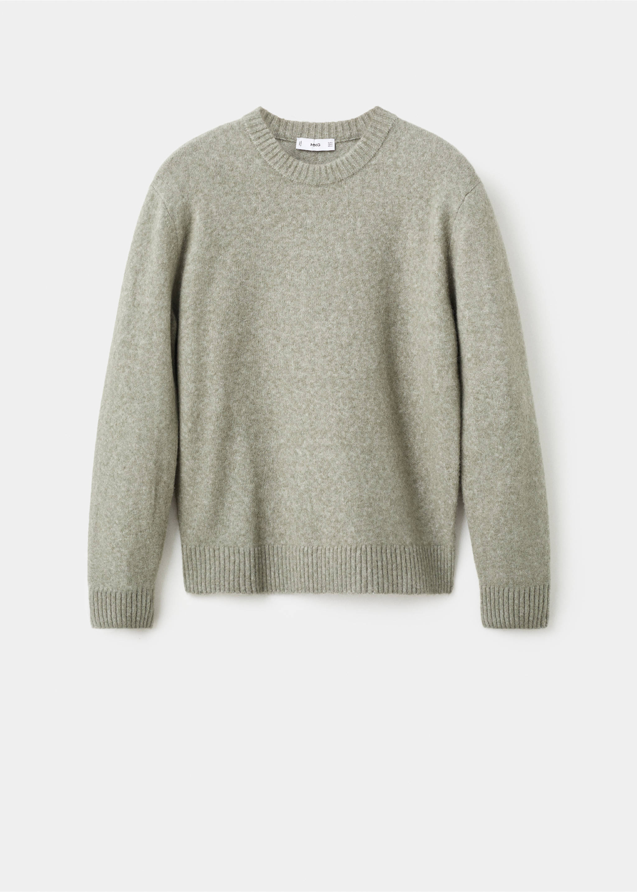 Trui van een wol- en alpacablend - Artikel zonder model, Pastelgroen. Ref: 17027897-00.