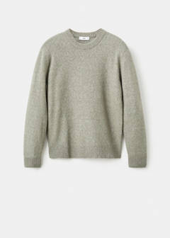 Wool and alpaca-blend sweater — Pastel Green 8
