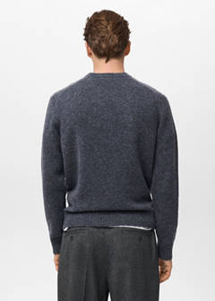 Wool and alpaca-blend sweater — Indigo Blue 3
