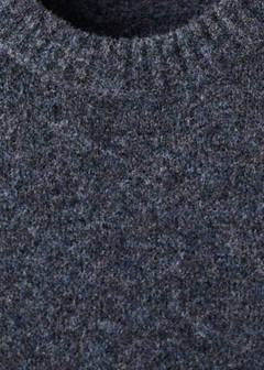 Wool and alpaca-blend sweater — Indigo Blue 7