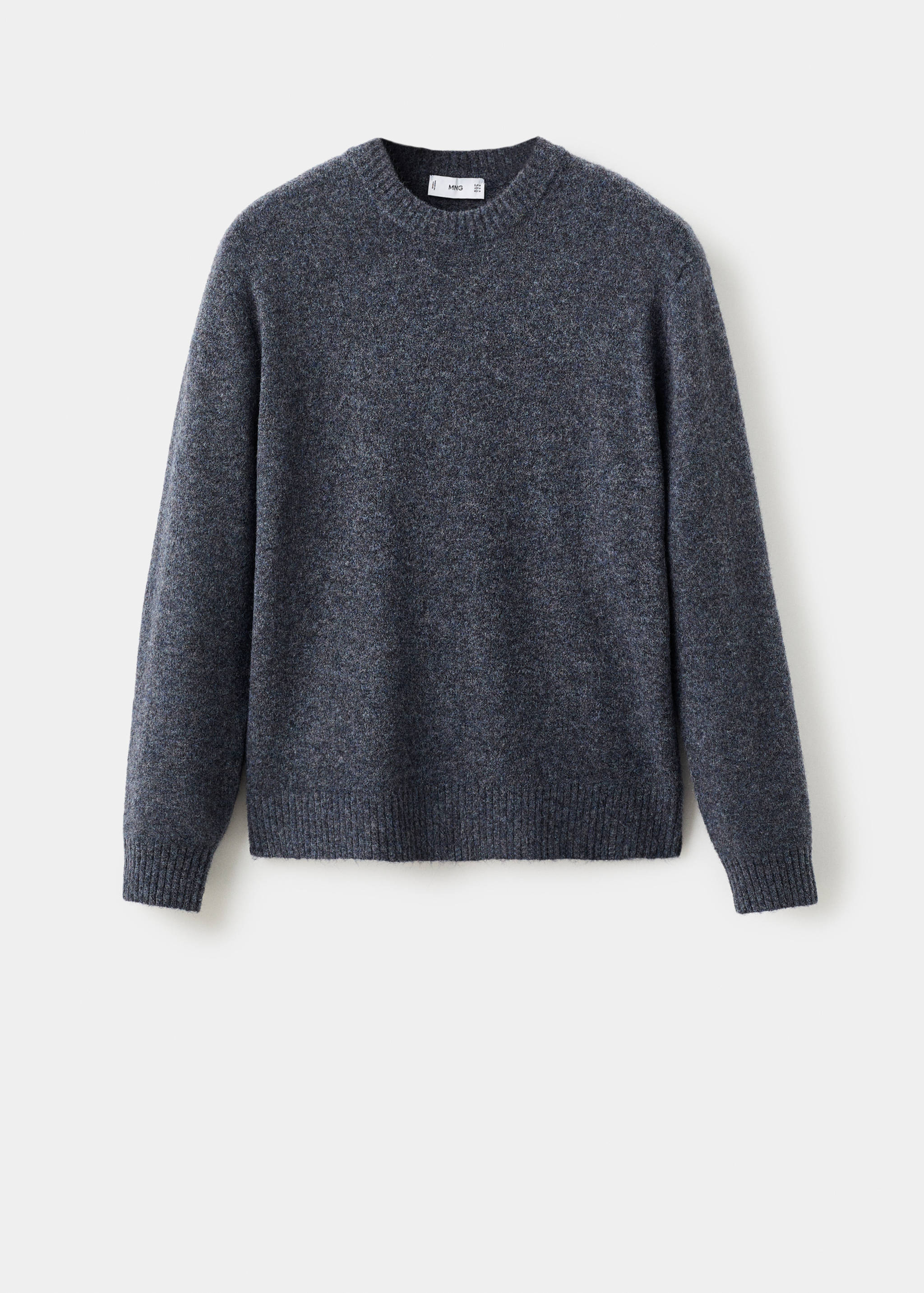 Джемпер с шерстью и альпакой - Изделие без модели