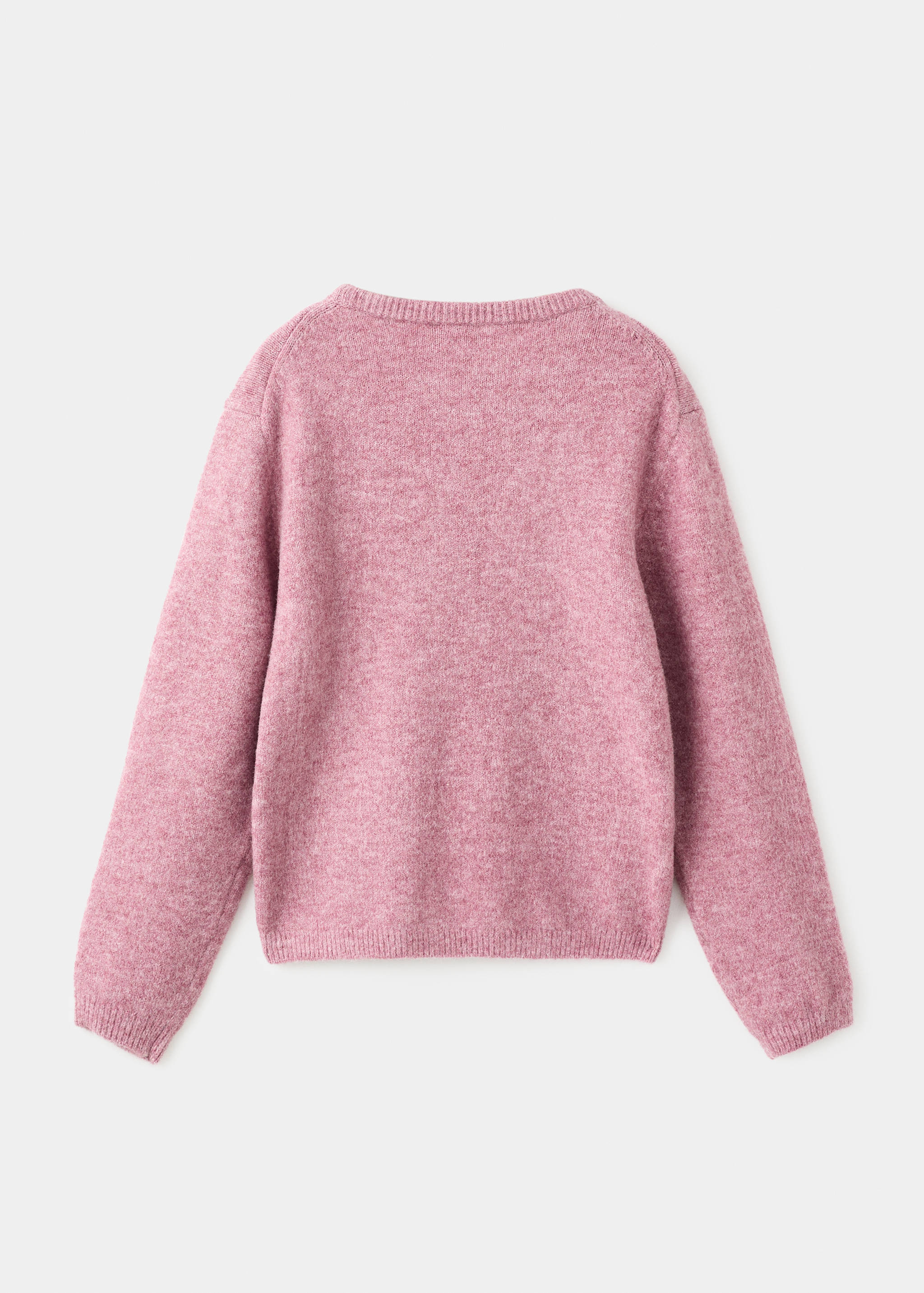 Knit sweater - Reverse of the article