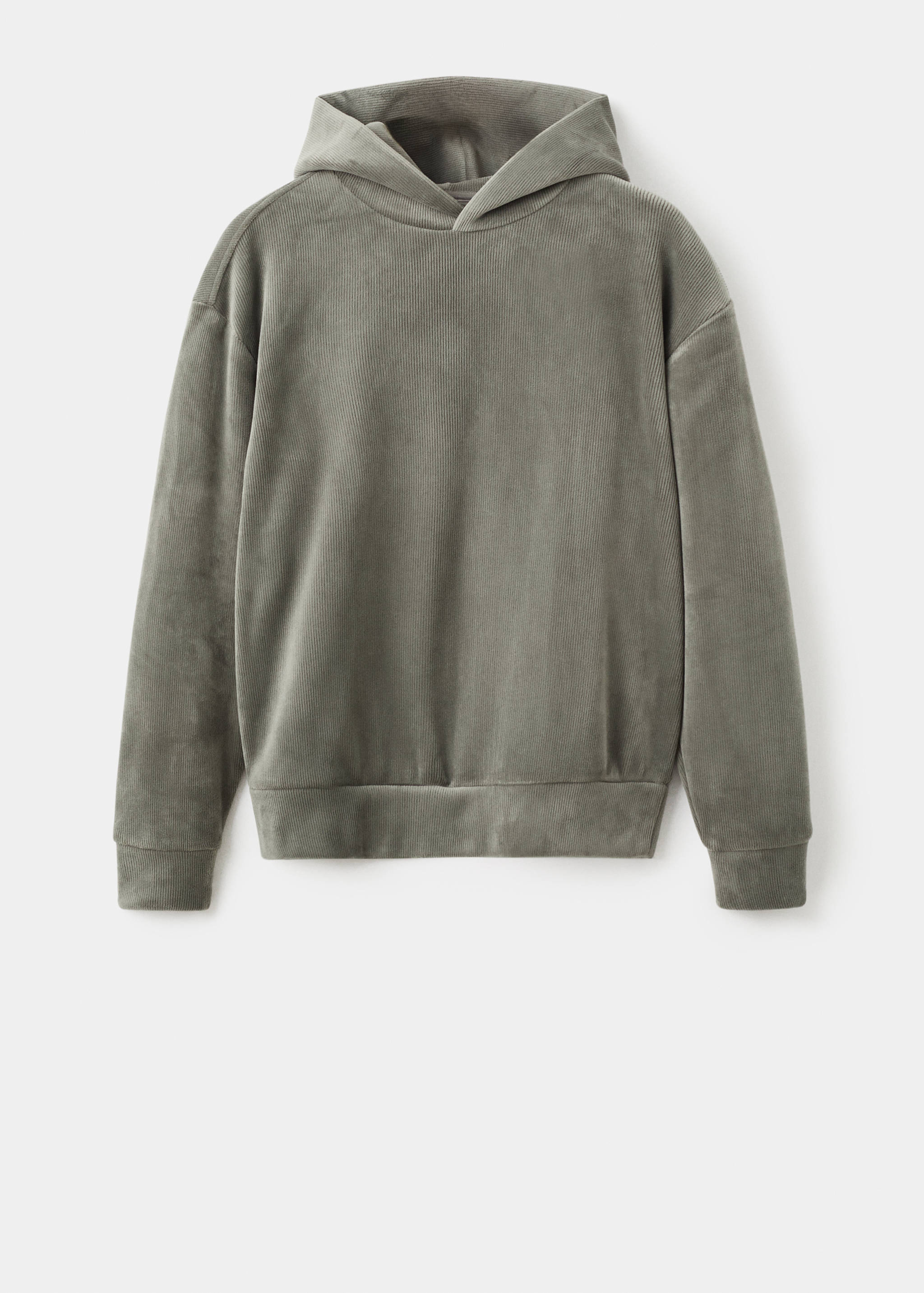Sudadera capucha pana - Artículo sin modelo