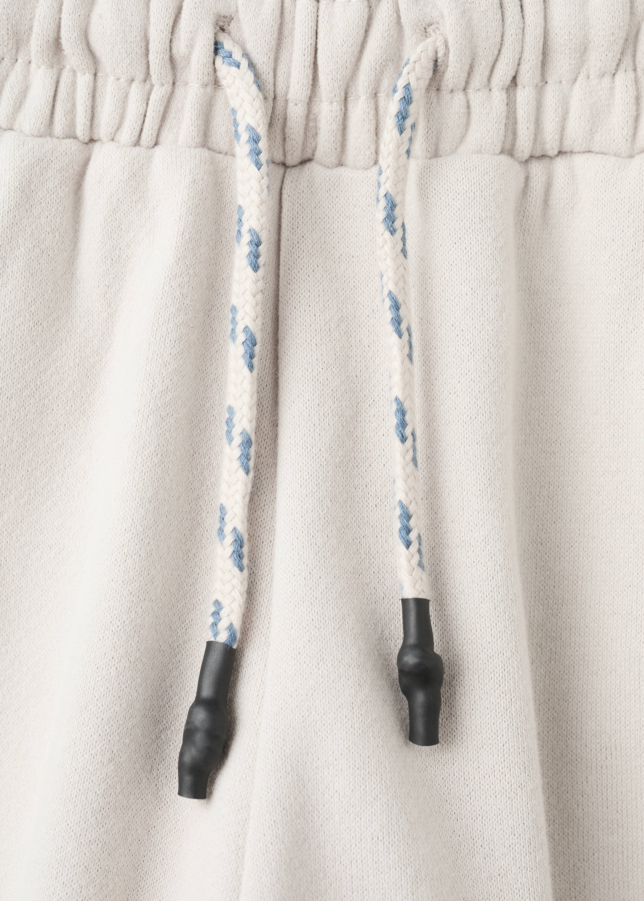 Cotton drawstring joggers - Details of the article 8