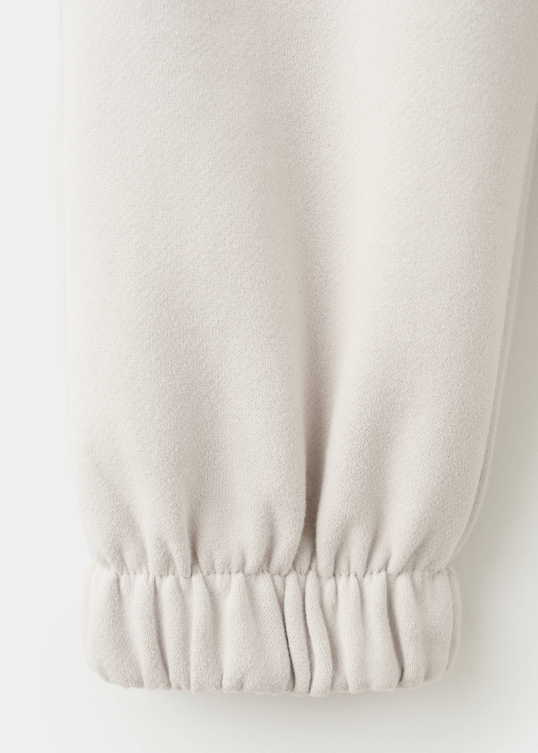 Cotton drawstring joggers - Details of the article 0