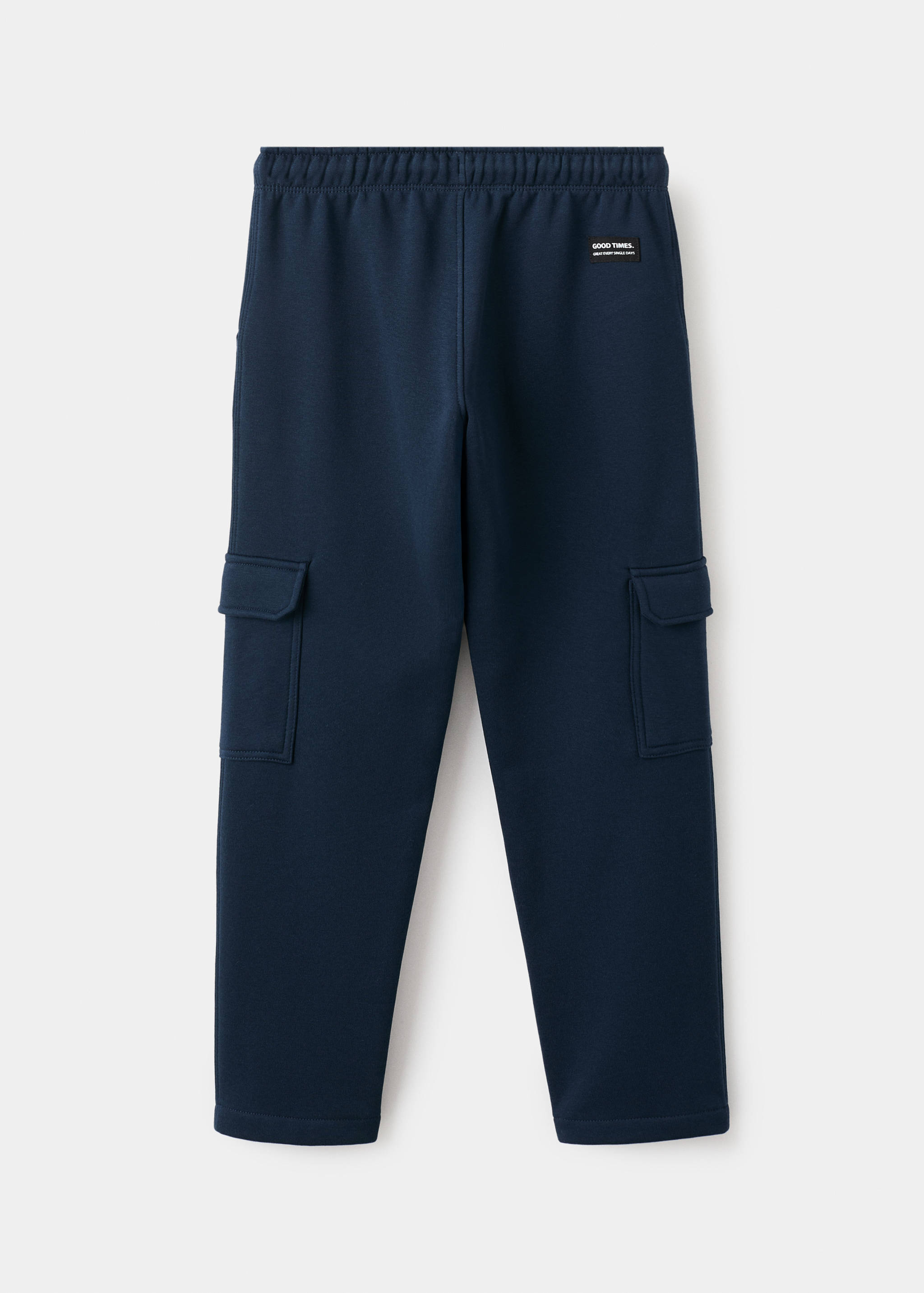 Cargo joggers with drawstring - Reverse of the article