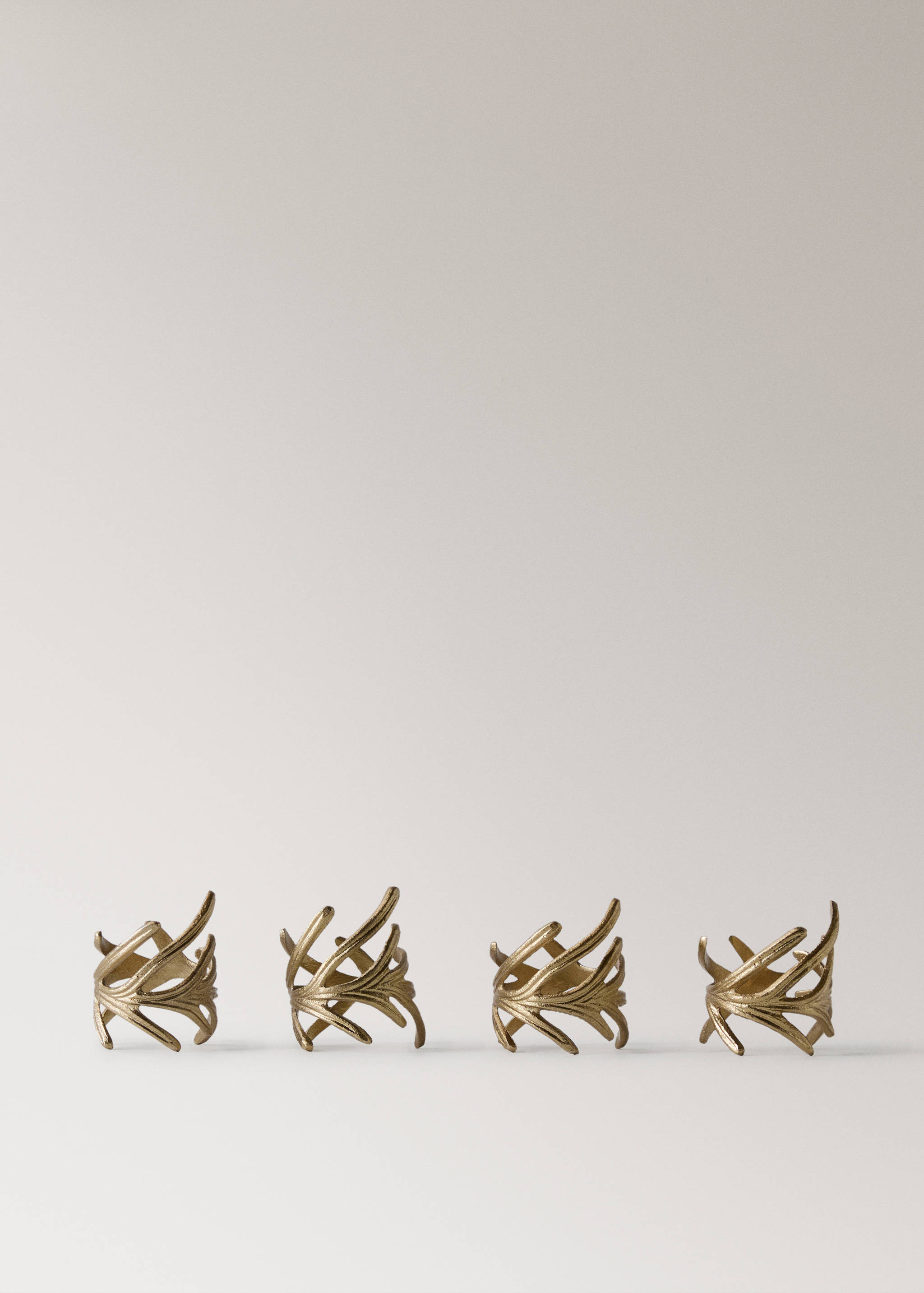 Decorative-leaf napkin holder - Article without model