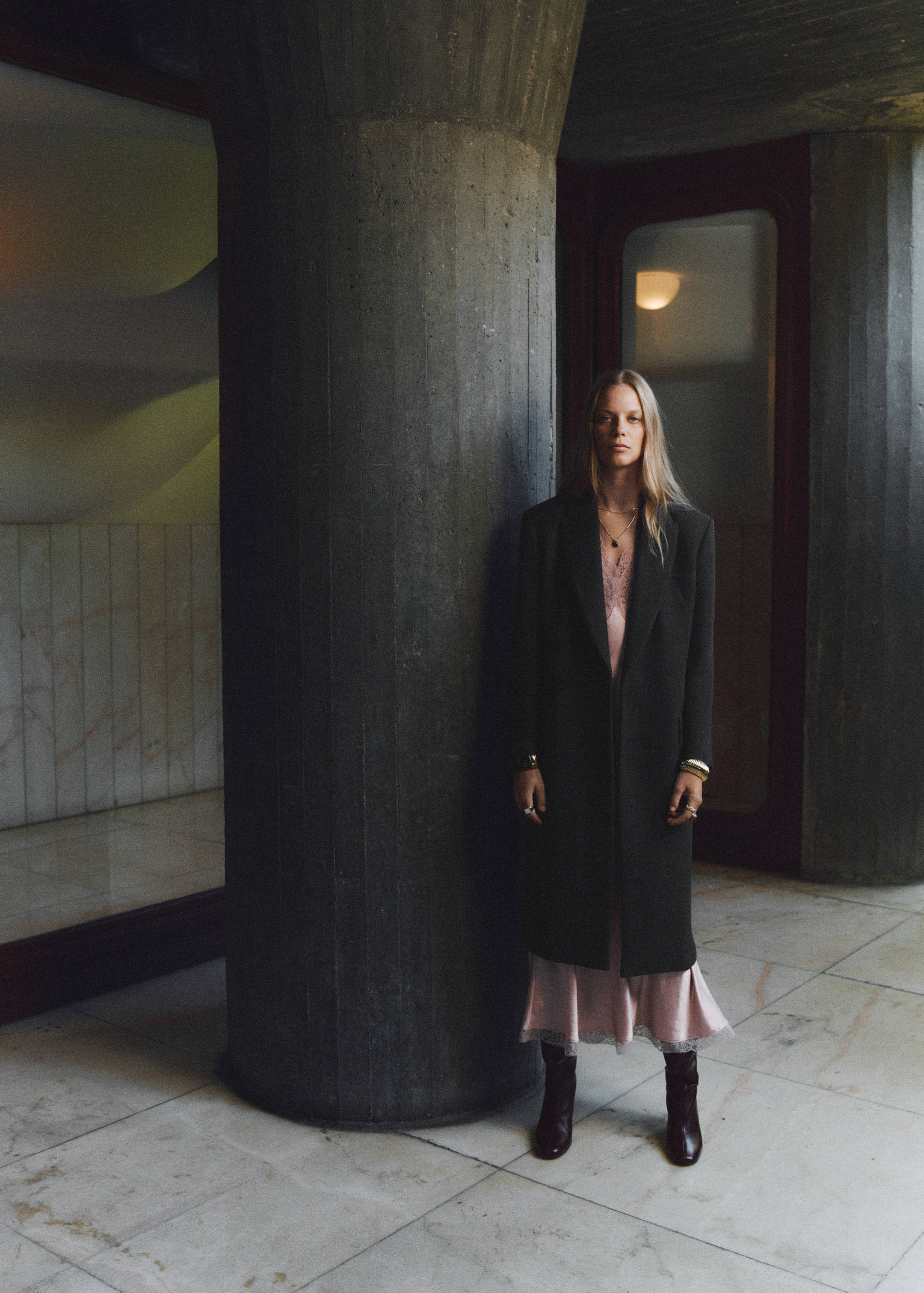 Manteau long à double boutonnage - Détail de l'article 6