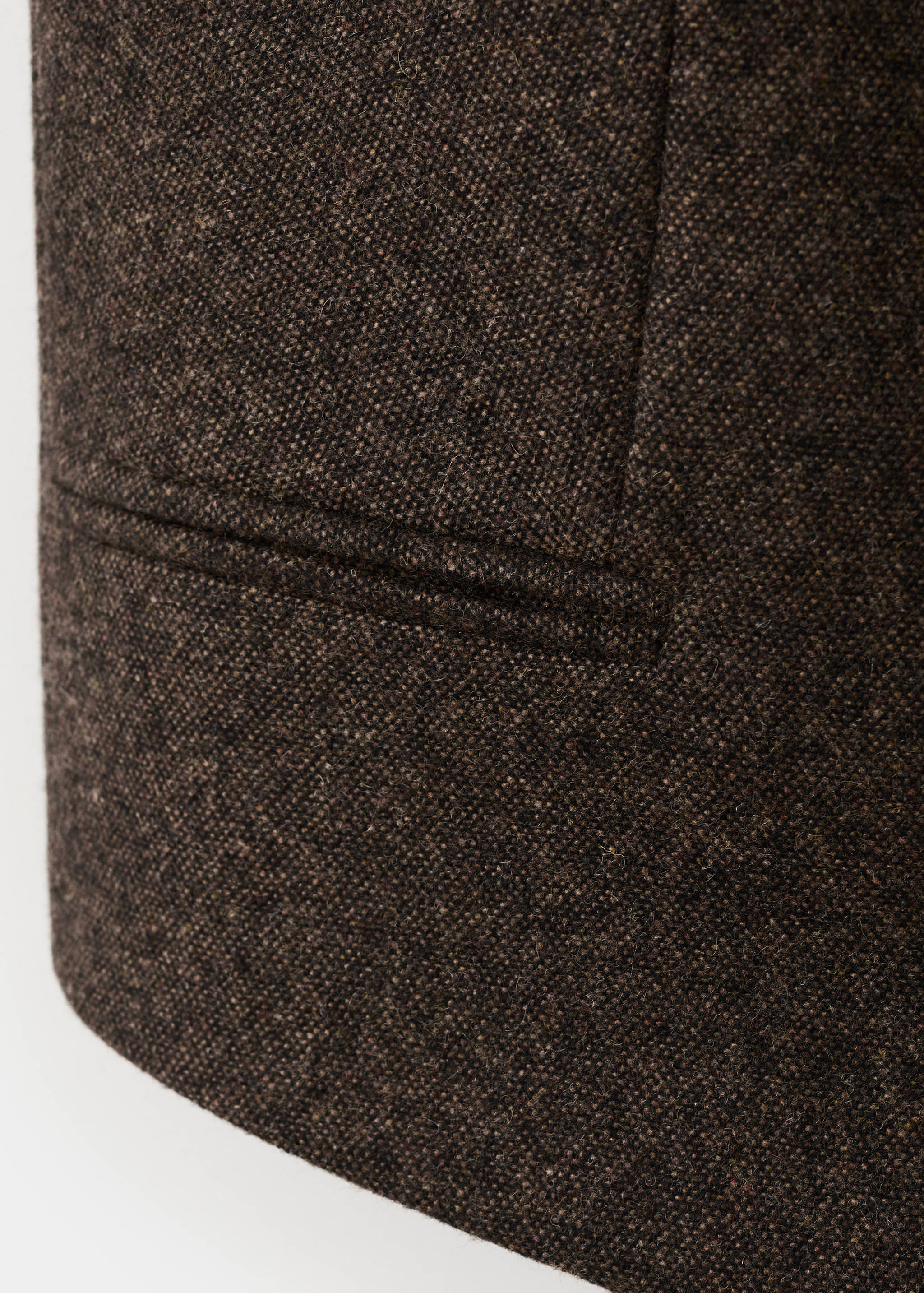 Speckled wool waistcoat - Details of the article 0