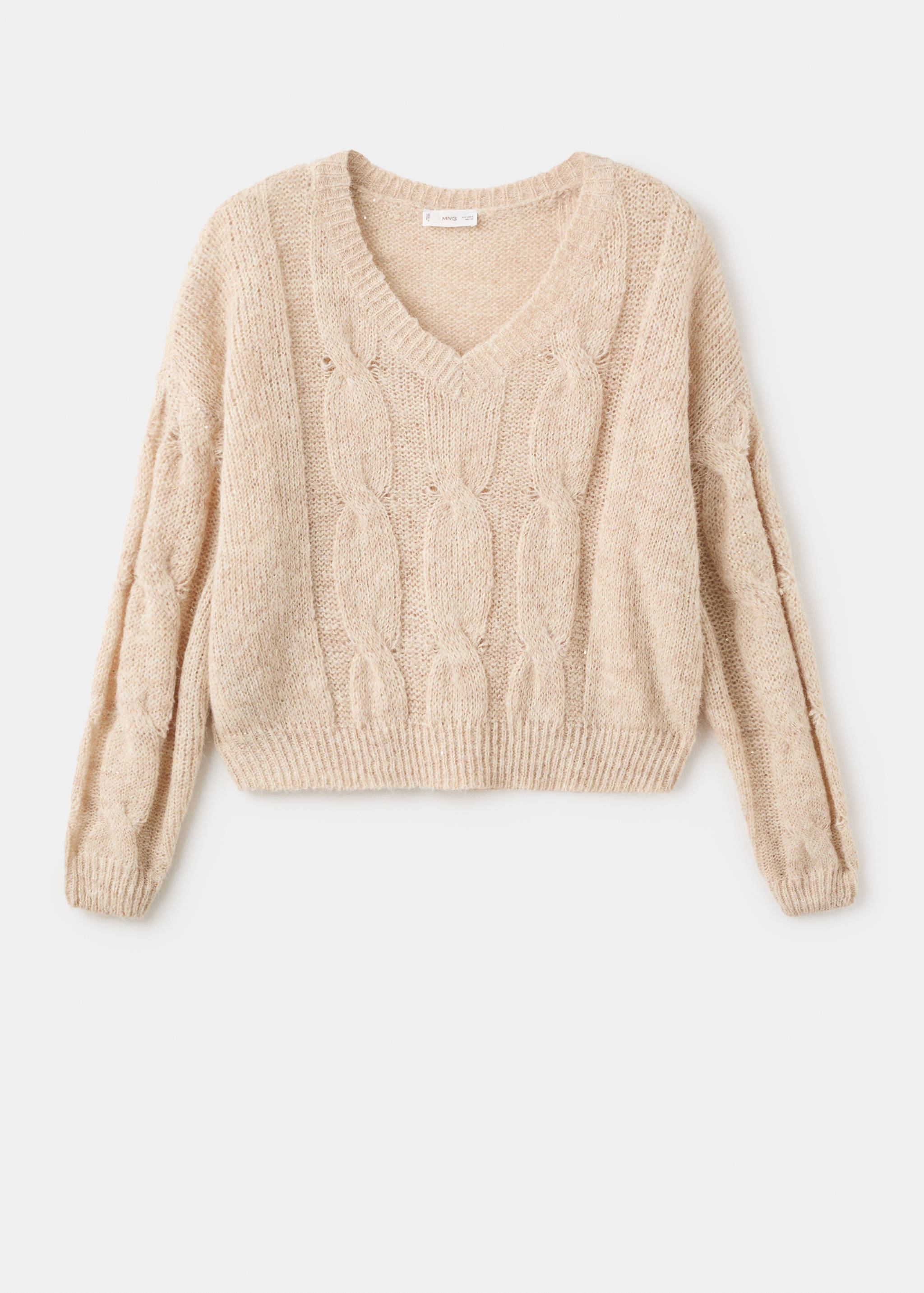 Cable-knit sweater - Article without model