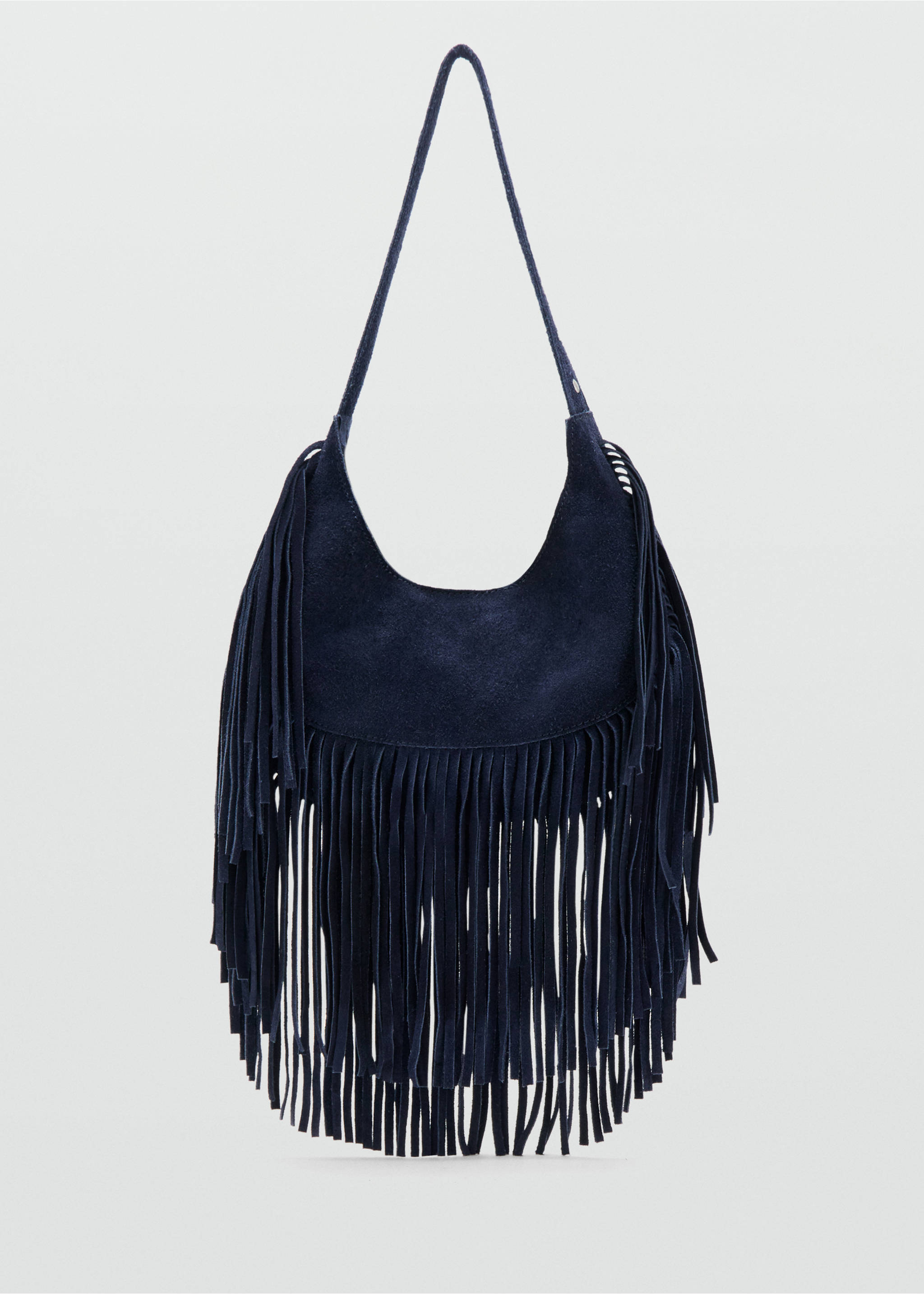 Fringe leather bag - Article without model, Blue. Ref: 17028271-00.
