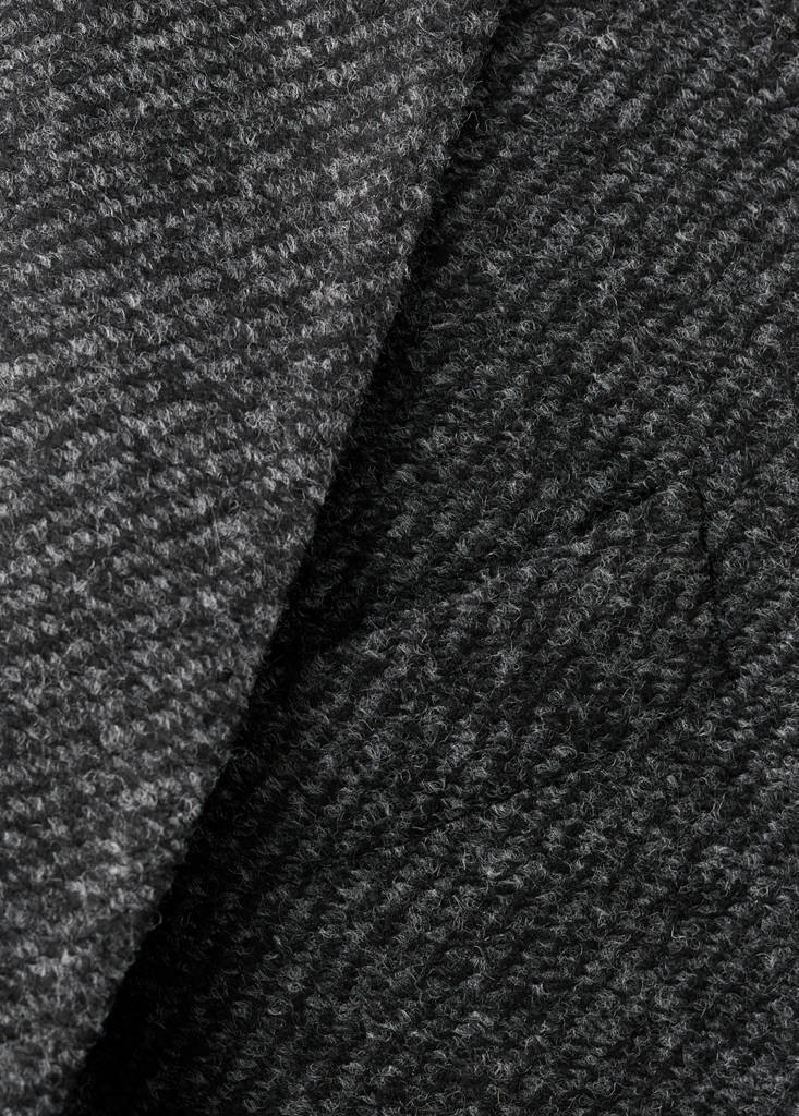 Slim fit wool blend blazer — Dark Heather Grey