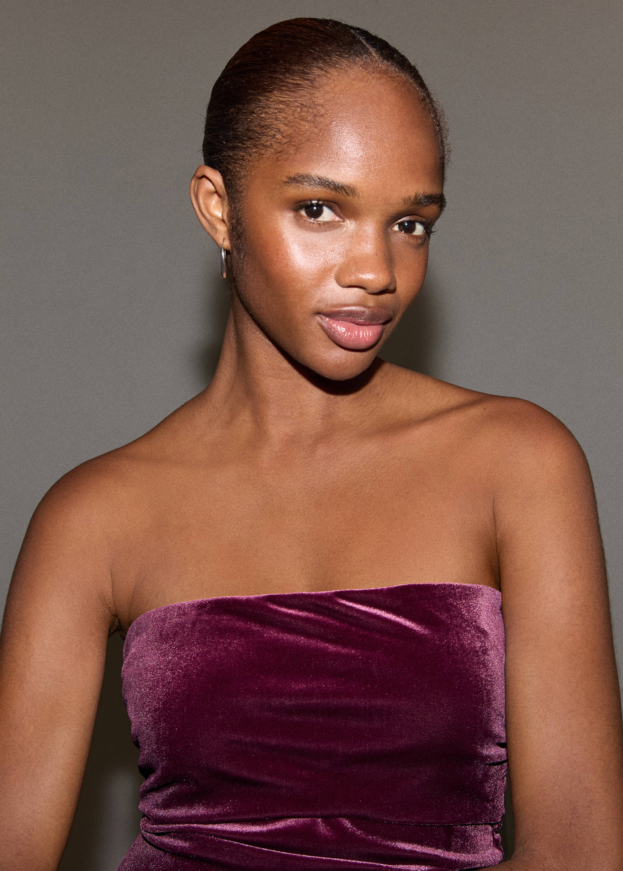 Top de veludo - Pormenor do artigo 1