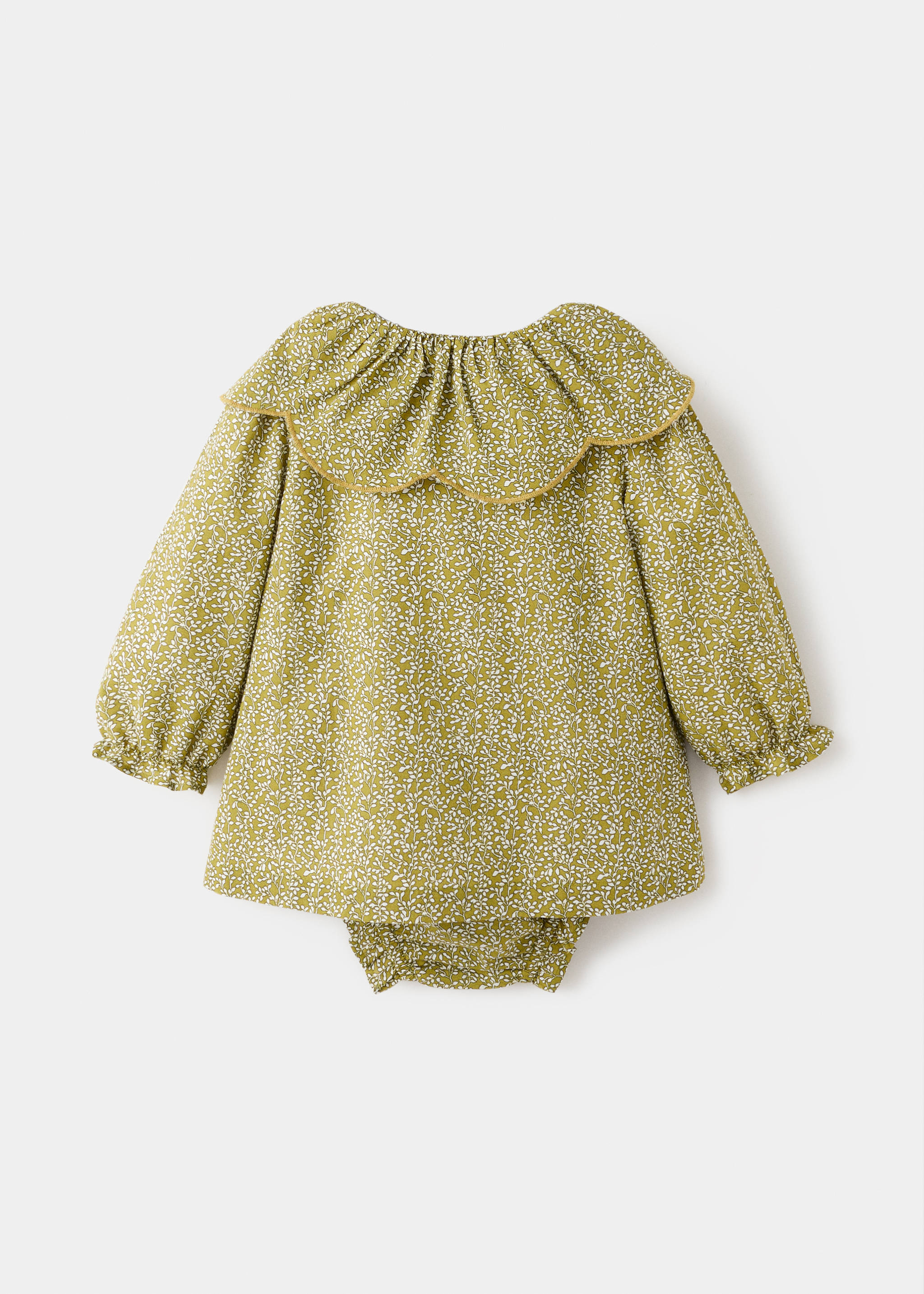 Dress and frilly romper - Reverse of the article