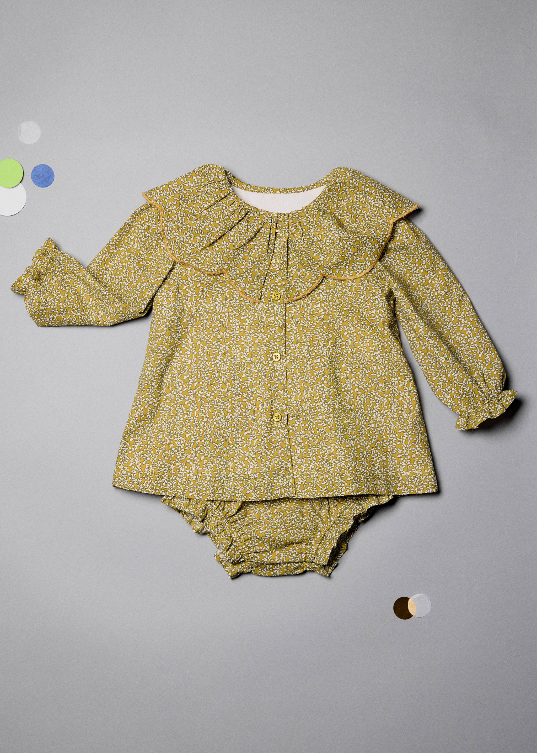 Dress and frilly romper - Details of the article 5